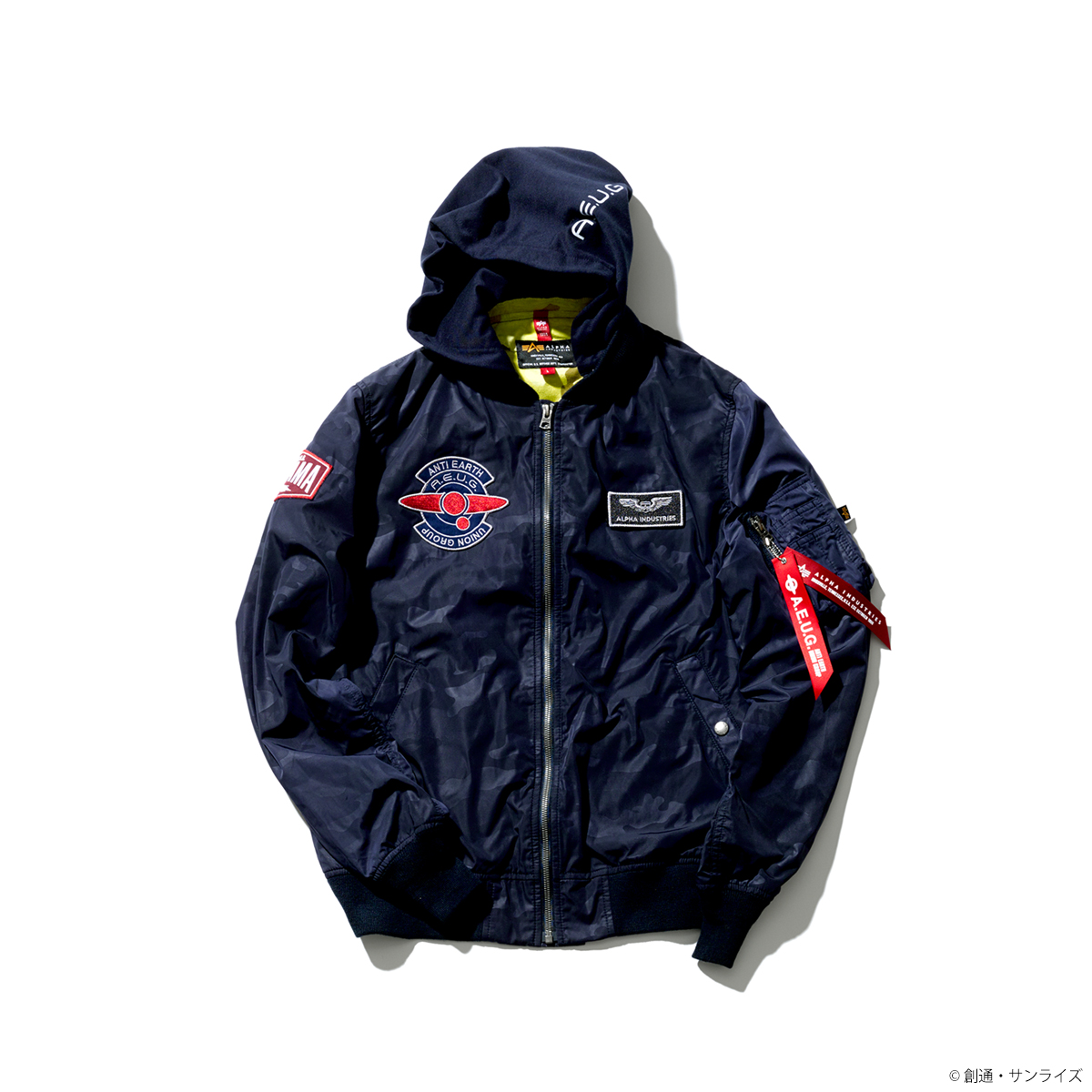 STRICT-G × ALPHA INDUSTRIES LIGHT MA-1 NATUS 『機動戦士Zガンダム』エゥーゴモデル