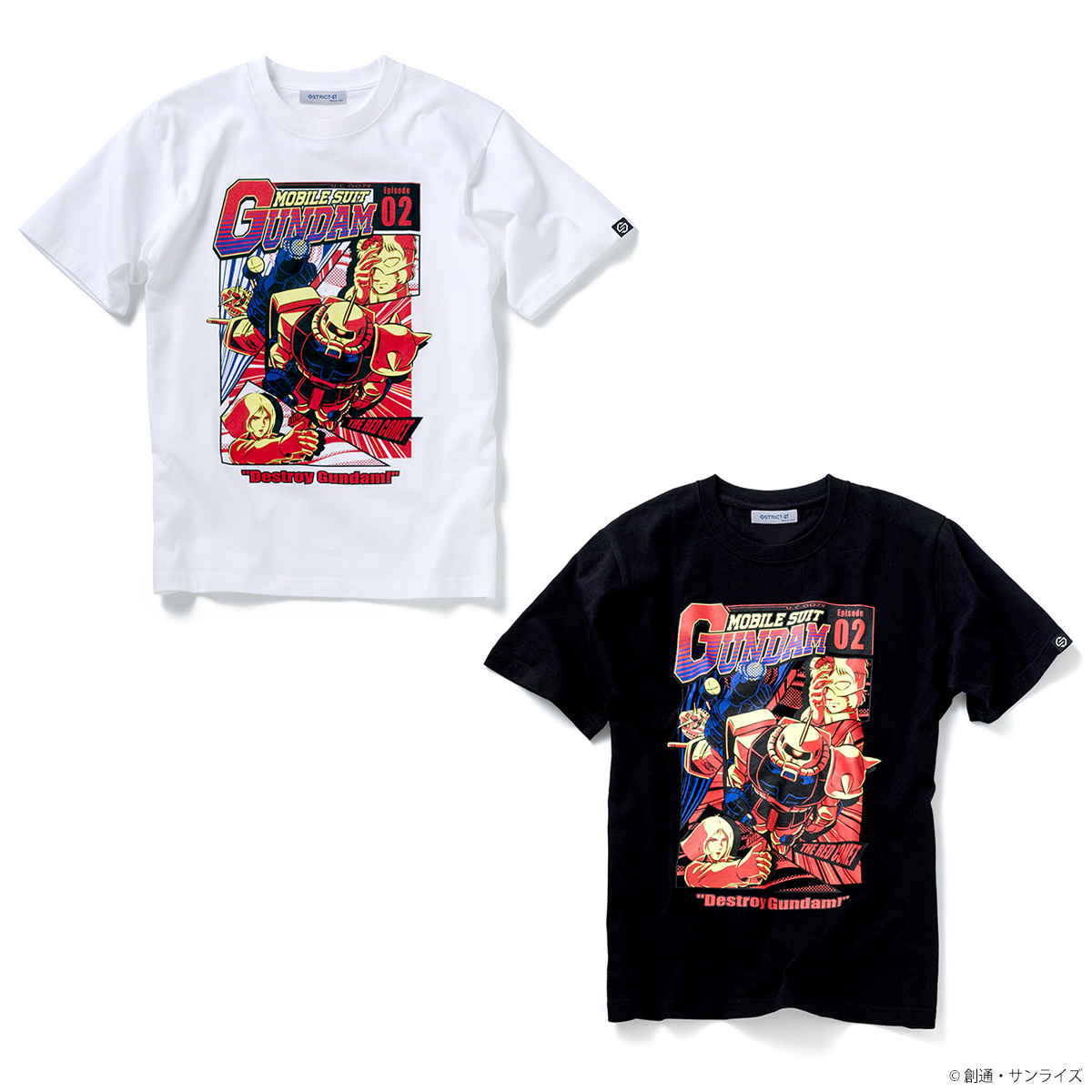 『機動戦士ガンダム』EPISODE Tシャツシリーズ第二弾発売！