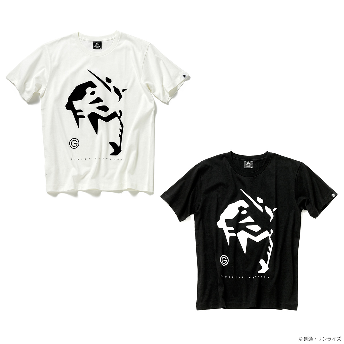 STRICT-G NEW YARK Tシャツ ガンダムフェイス柄