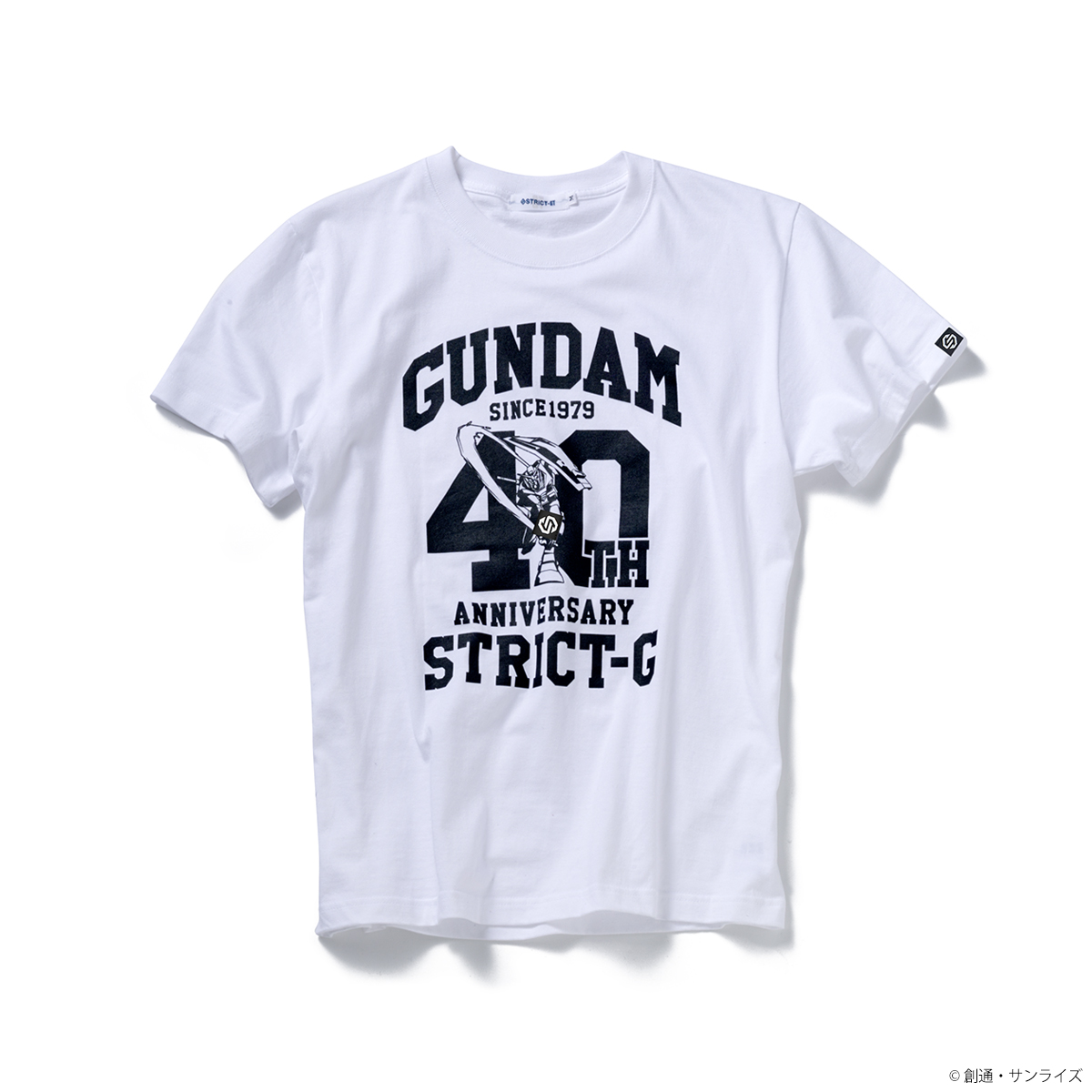 『機動戦士ガンダム』40周年記念Tシャツ ガンダム