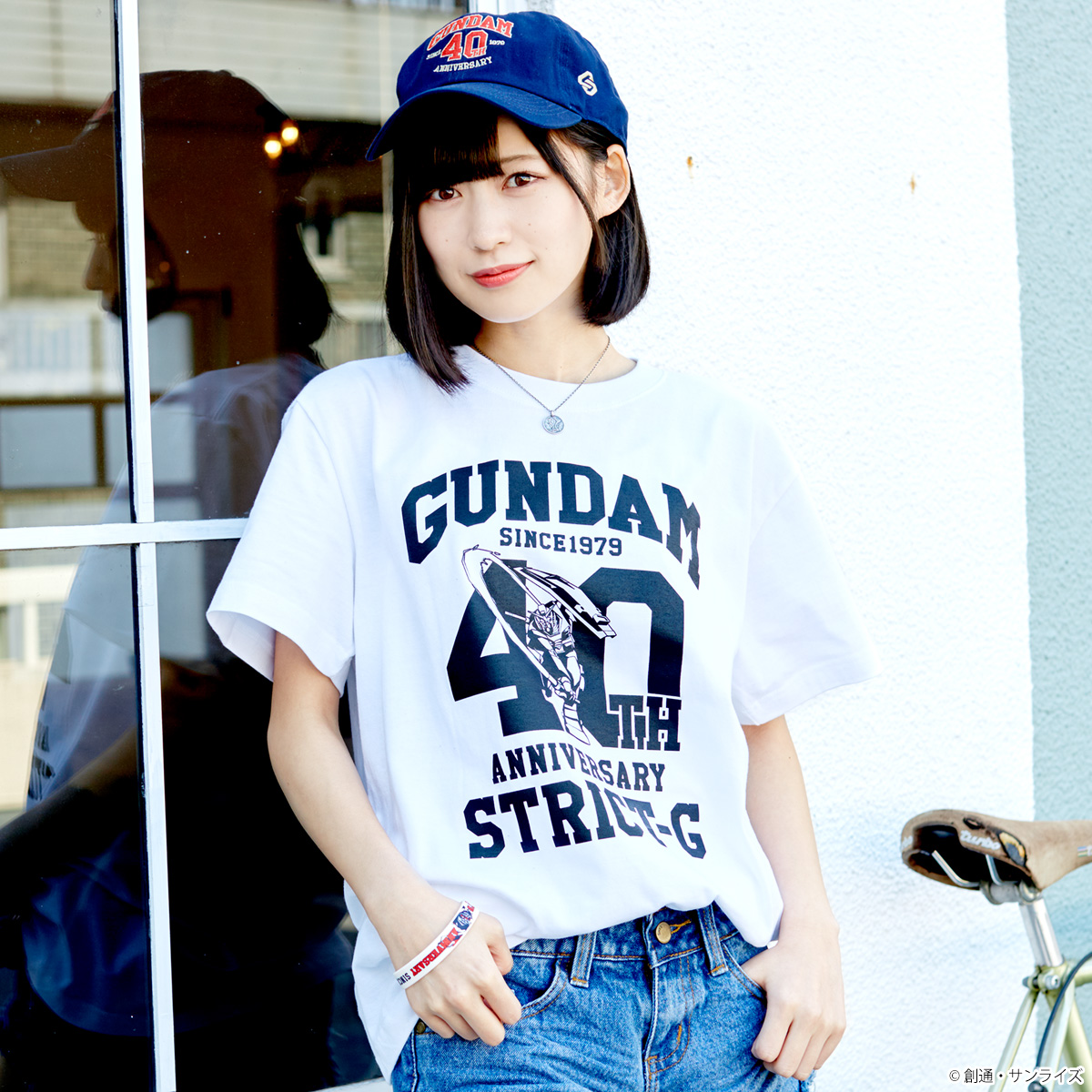 『機動戦士ガンダム』40周年記念Tシャツ ガンダム