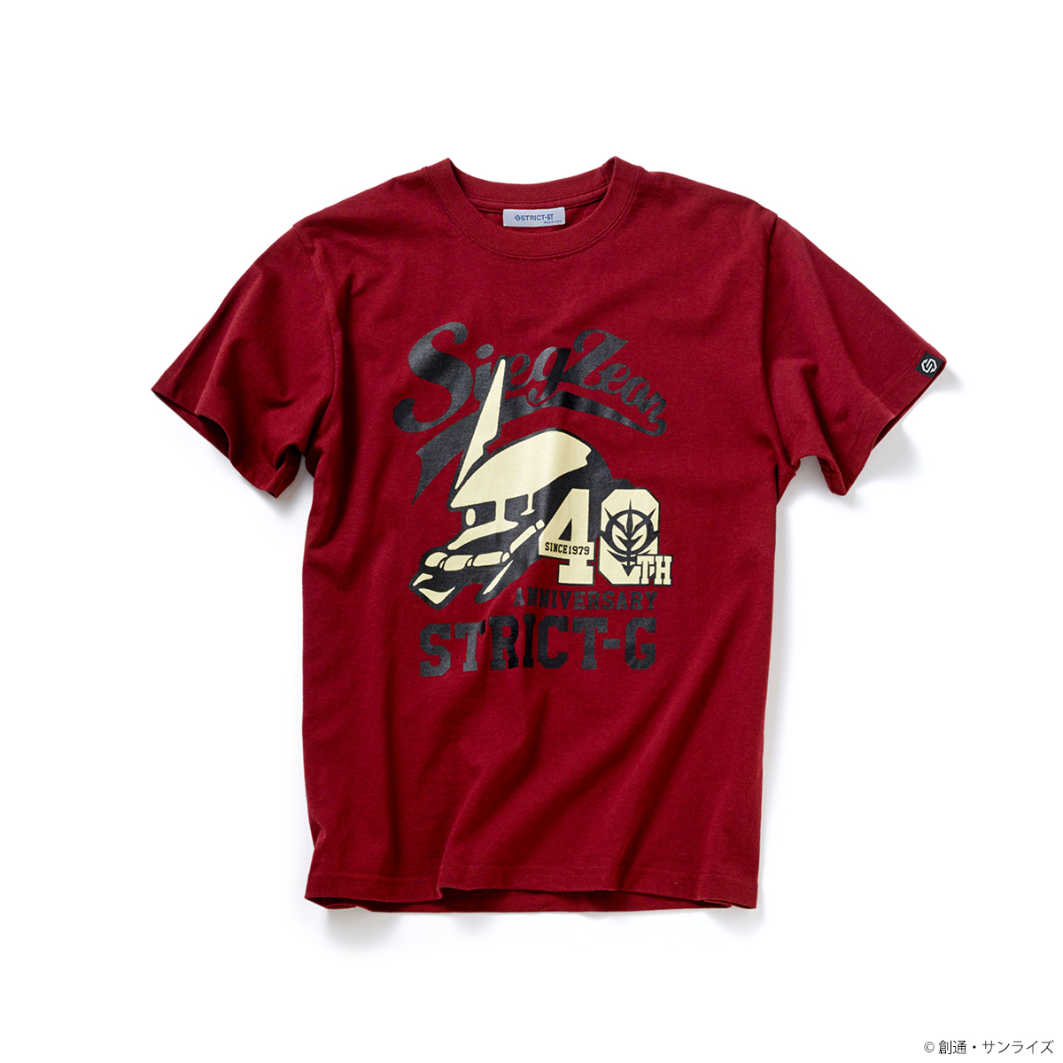 『機動戦士ガンダム』40周年記念Tシャツ シャア専用ザクII