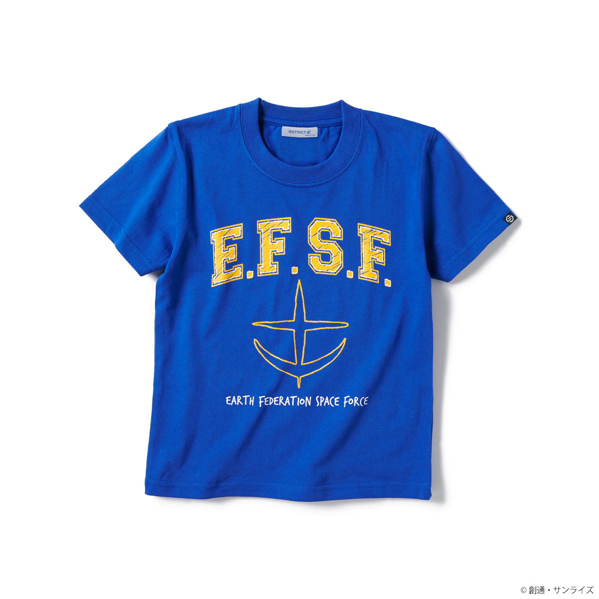 『機動戦士ガンダム』キッズTシャツ E.F.S.F.柄