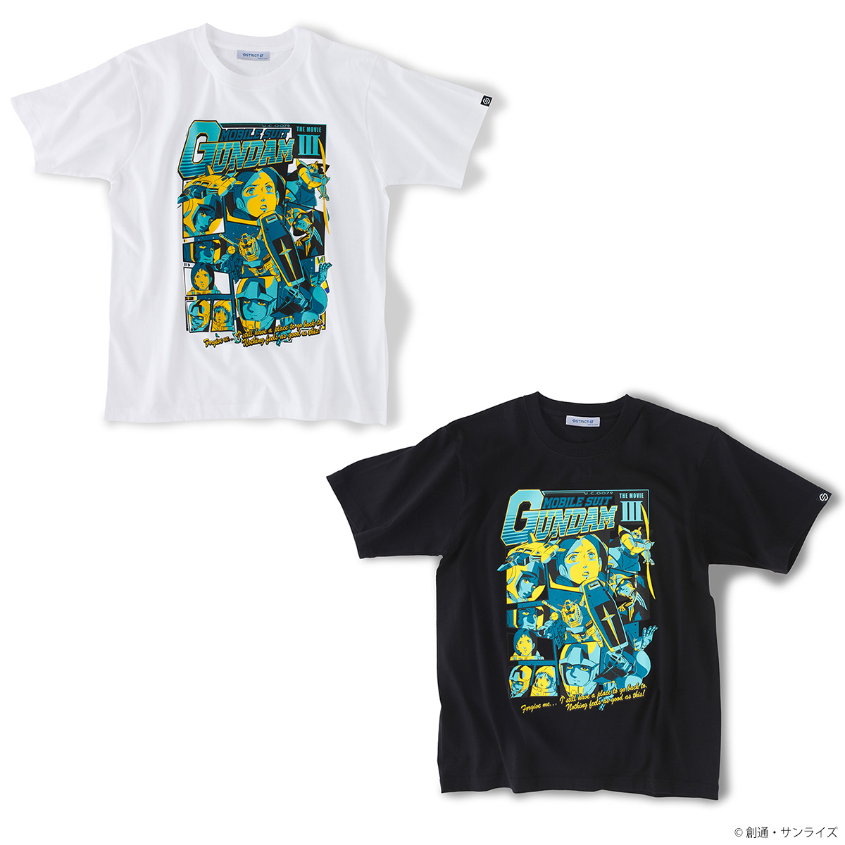 『機動戦士ガンダム』EPISODE Tシャツ 「劇場版 機動戦士ガンダムIII めぐりあい宇宙編」