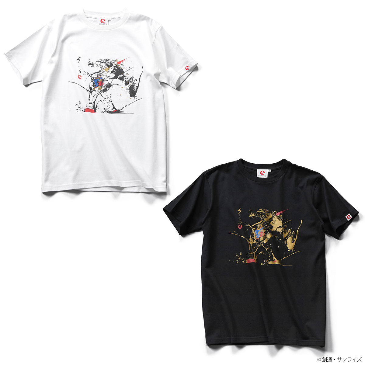 STRICT-G JAPAN『機動戦士ガンダム』筆絵Ｔシャツ ザク一刺し柄