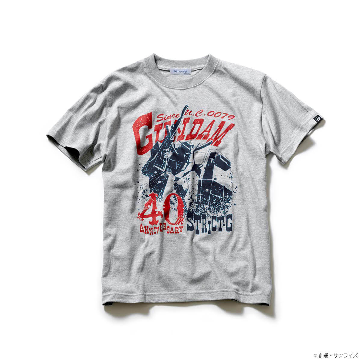 『機動戦士ガンダム』40周年記念 コンバット柄Tシャツ ガンダム