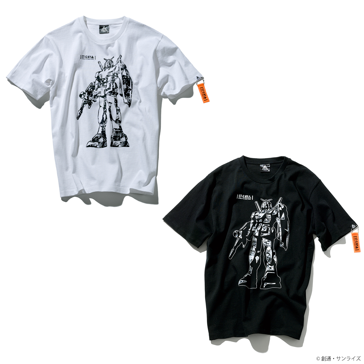 STRICT-G NEW YARK Tシャツ MS Collage ガンダム柄