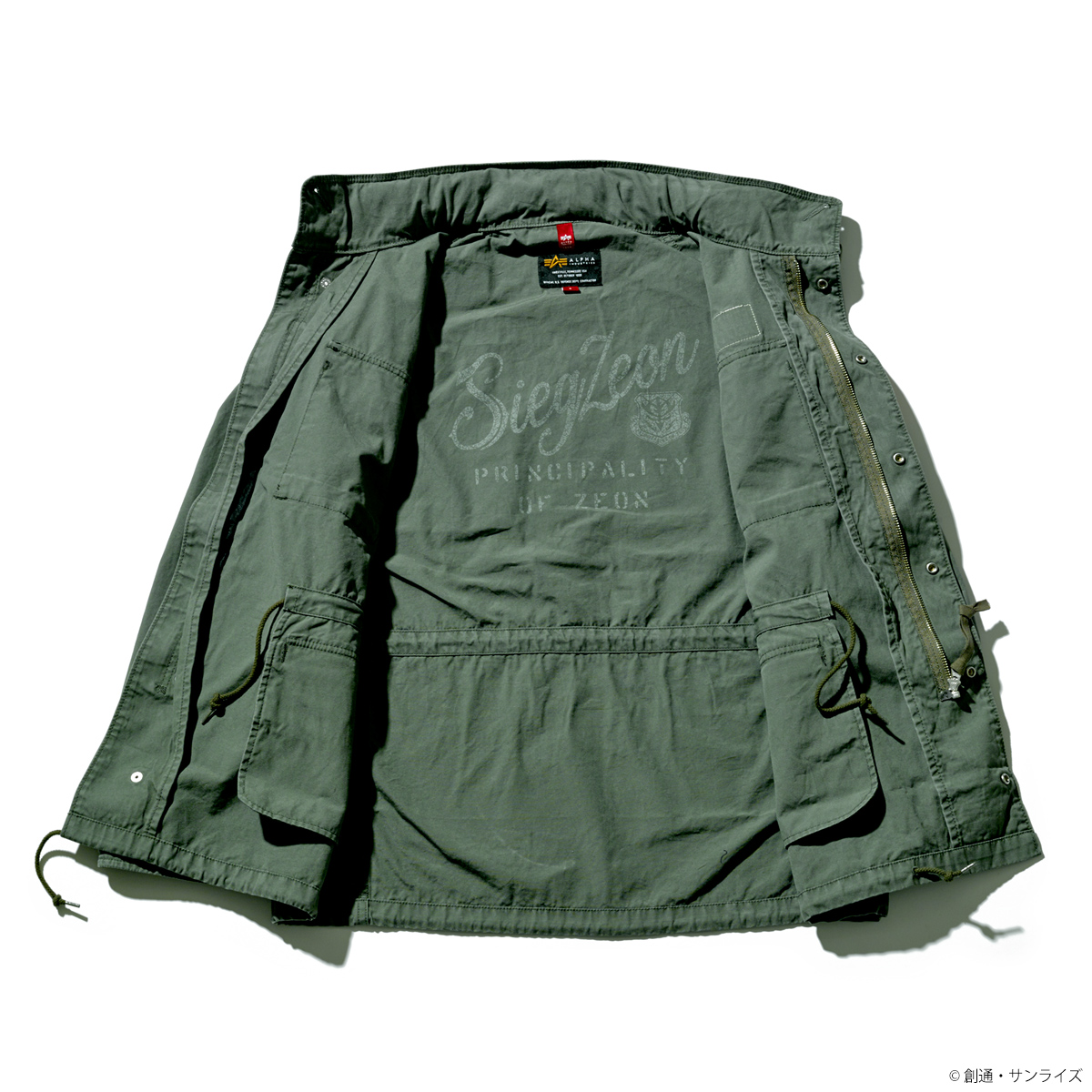 L サイズ STRICT-G × ALPHA INDUSTRIES M-65-