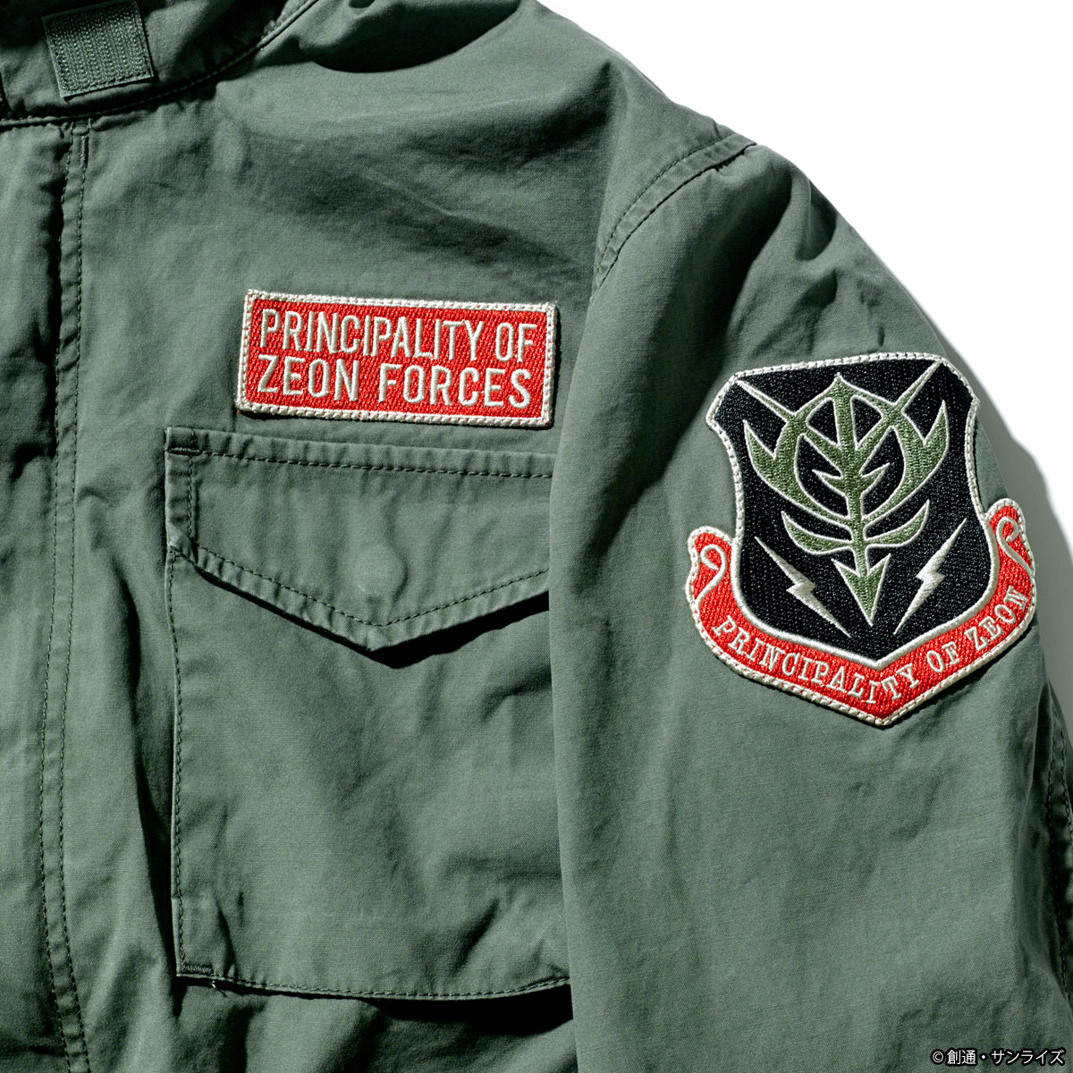 STRICT-G × ALPHA INDUSTRIES M-65 フィールドジャケット 『機動戦士