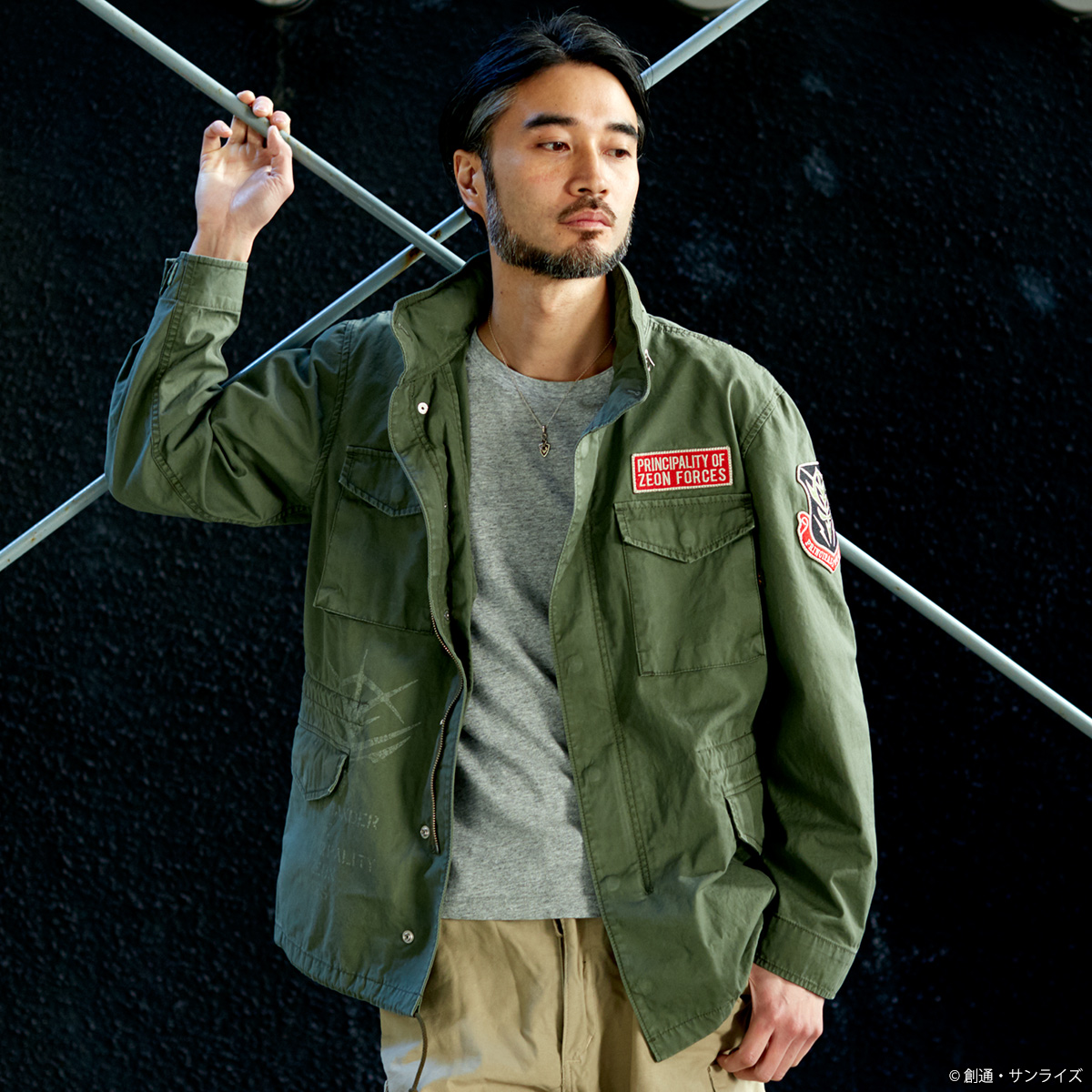 STRICT-G × ALPHA INDUSTRIES M-65 ランバ・ラル