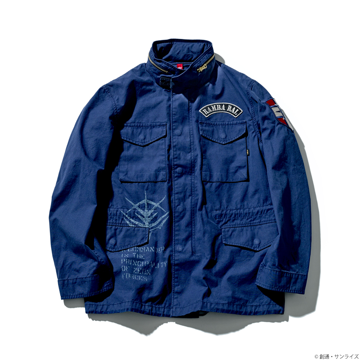 STRICT-G × ALPHA INDUSTRIES M-65 ランバ・ラル