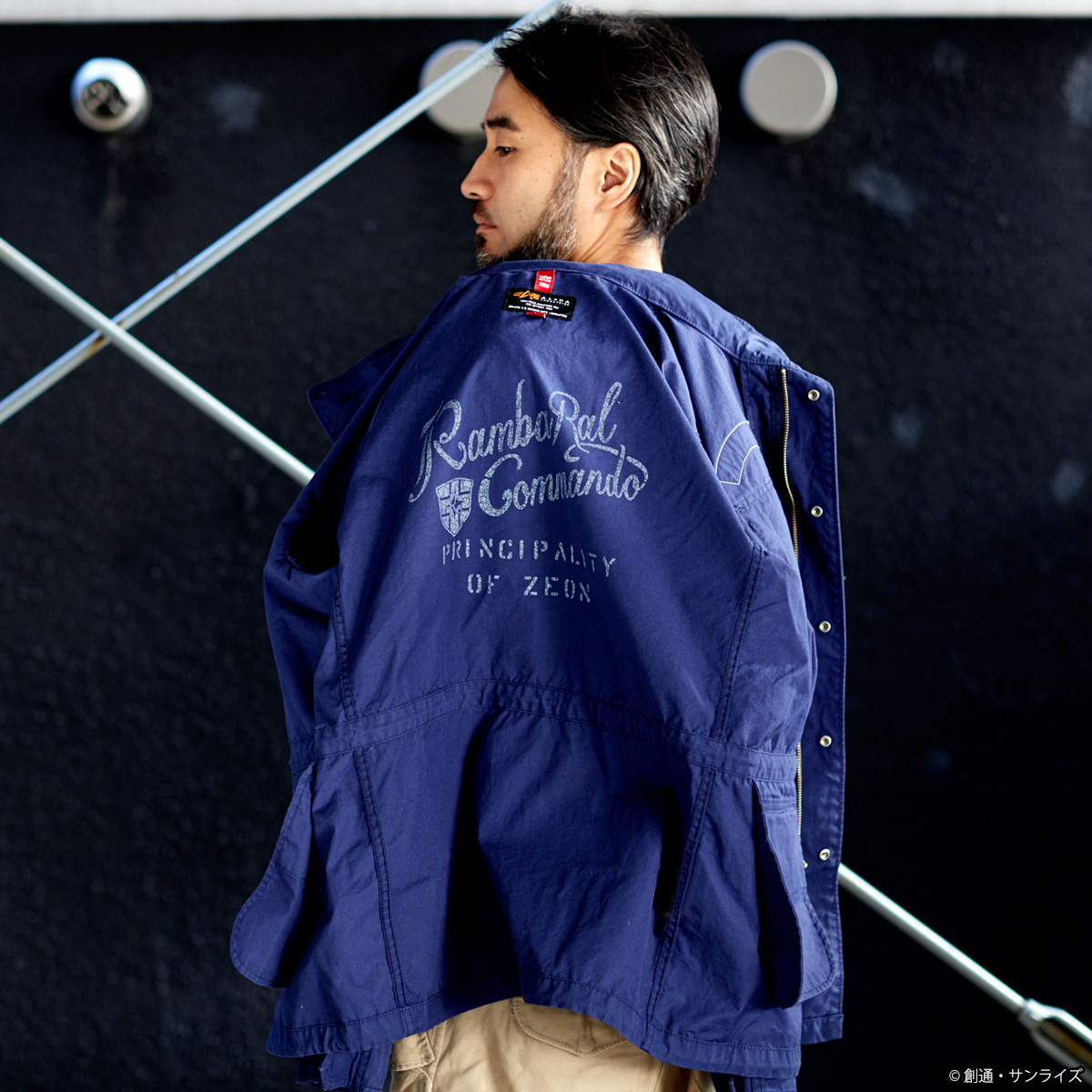 STRICT-G × ALPHA INDUSTRIES M-65 ランバ・ラル-