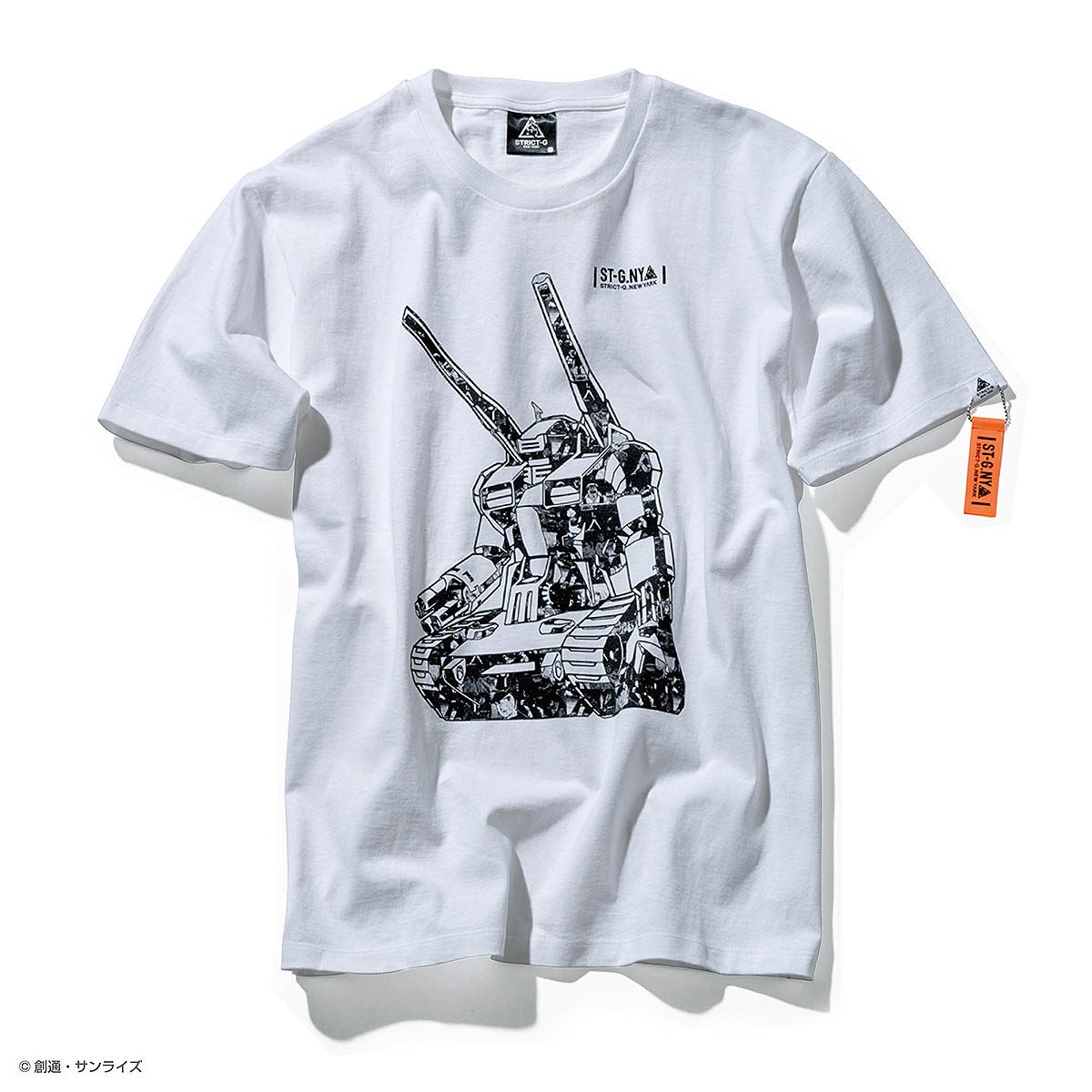 STRICT-G NEW YARK Tシャツ ガンタンクコラージュ柄