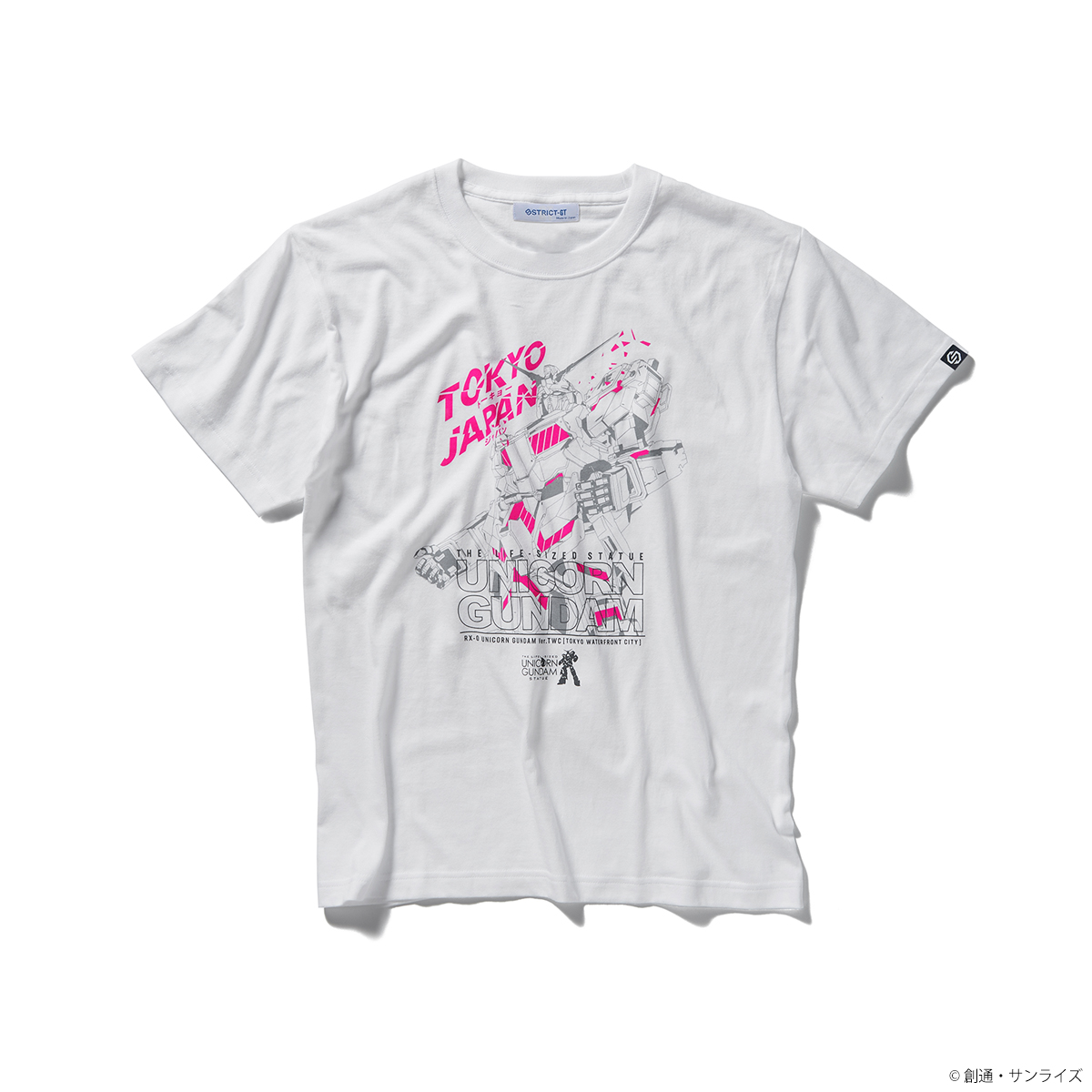 実物大 ユニコーンガンダム立像Tシャツ TOKYO JAPAN柄