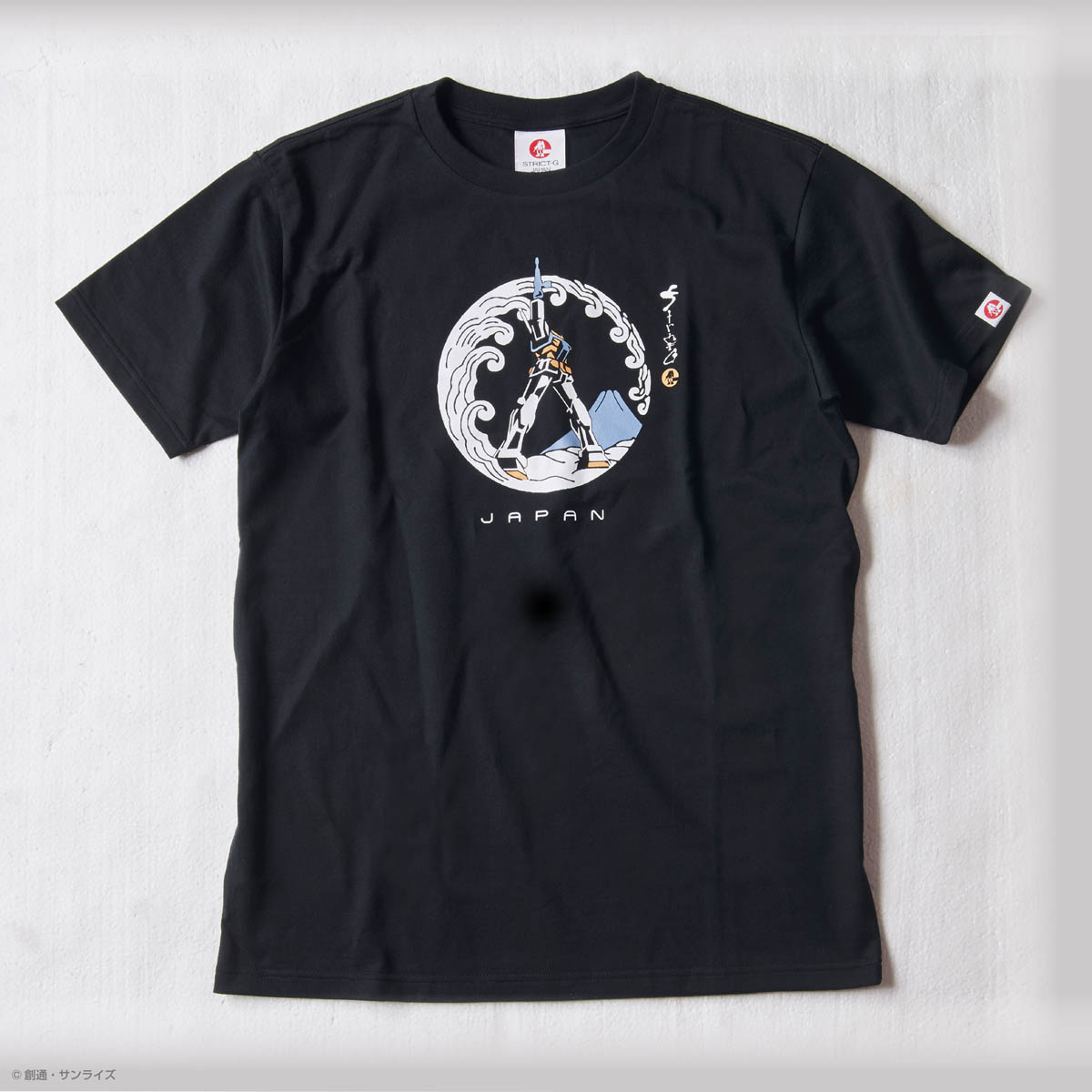 STRICT-G JAPAN 『機動戦士ガンダム』Ｔシャツ ラストシューティング浪裏紋様柄