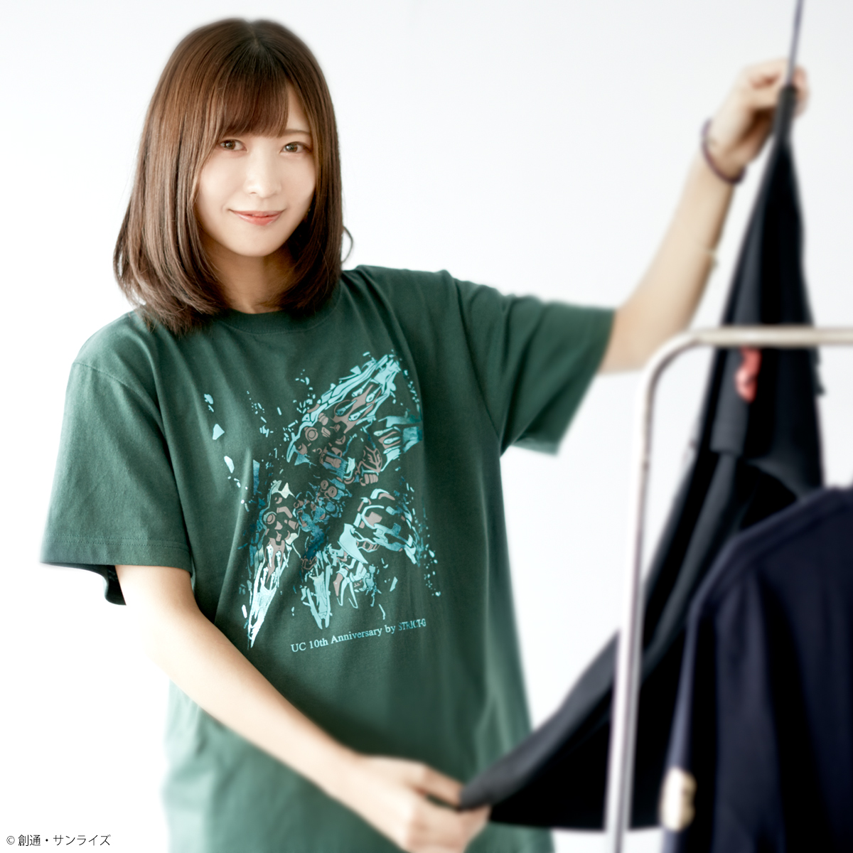 STRICT-G『機動戦士ガンダムUC』 OVA10周年記念 Tシャツ クシャトリヤ柄