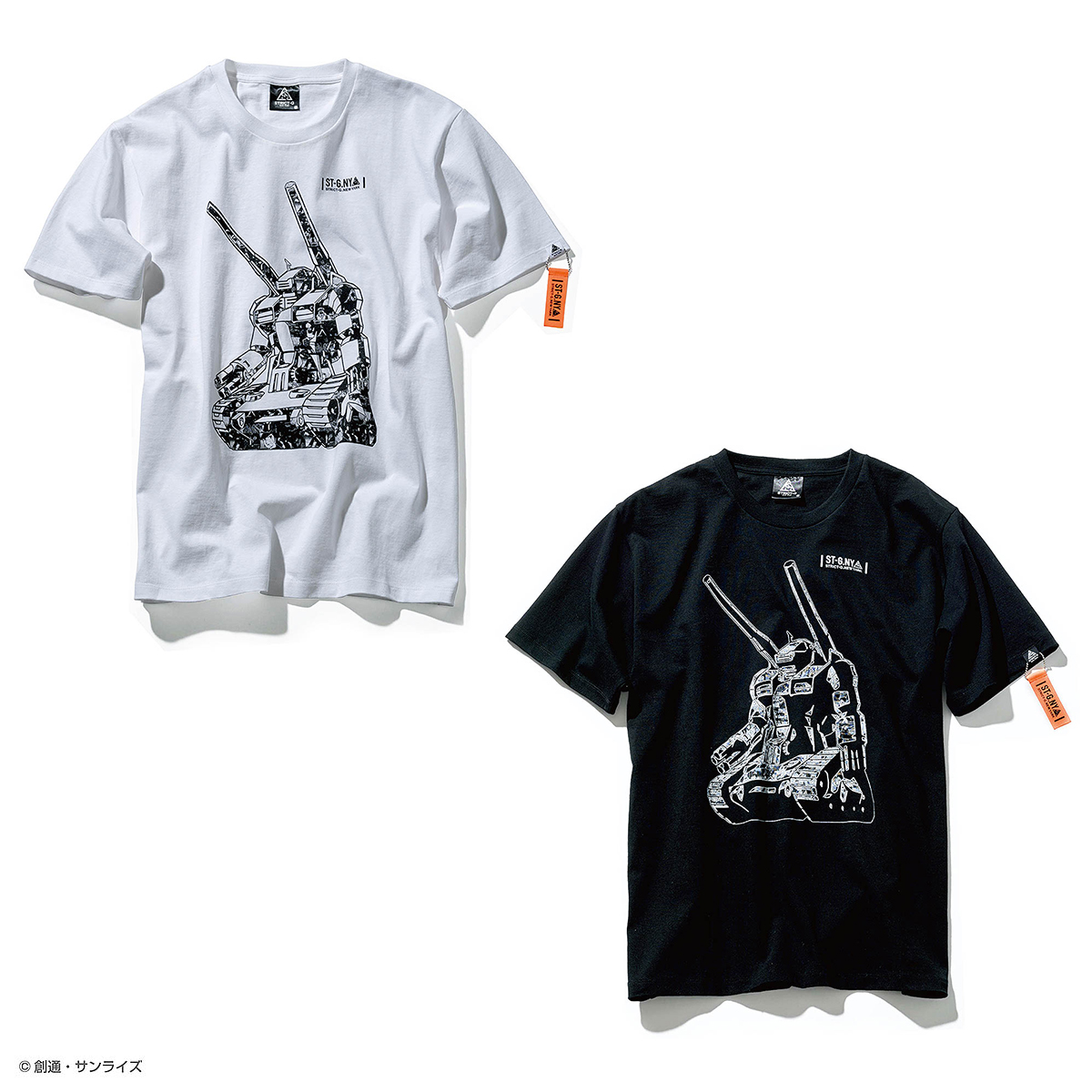 STRICT-G NEW YARK Tシャツ ガンタンクコラージュ柄