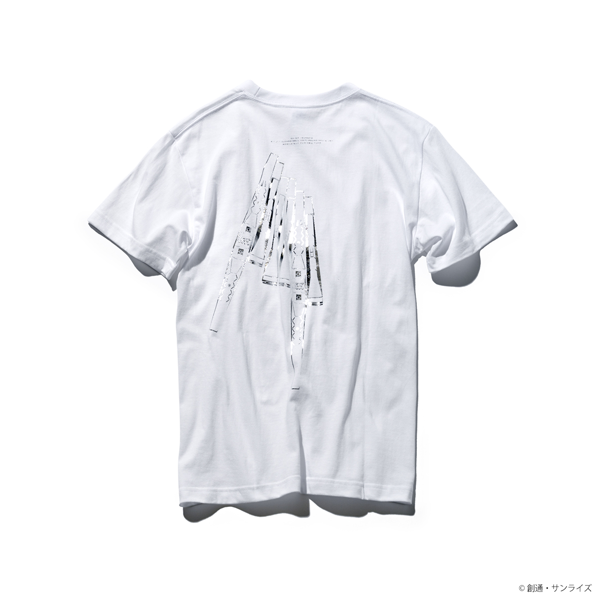 STRICT-G『機動戦士ガンダム 逆襲のシャア』箔プリントTシャツ  フィン・ファンネル柄