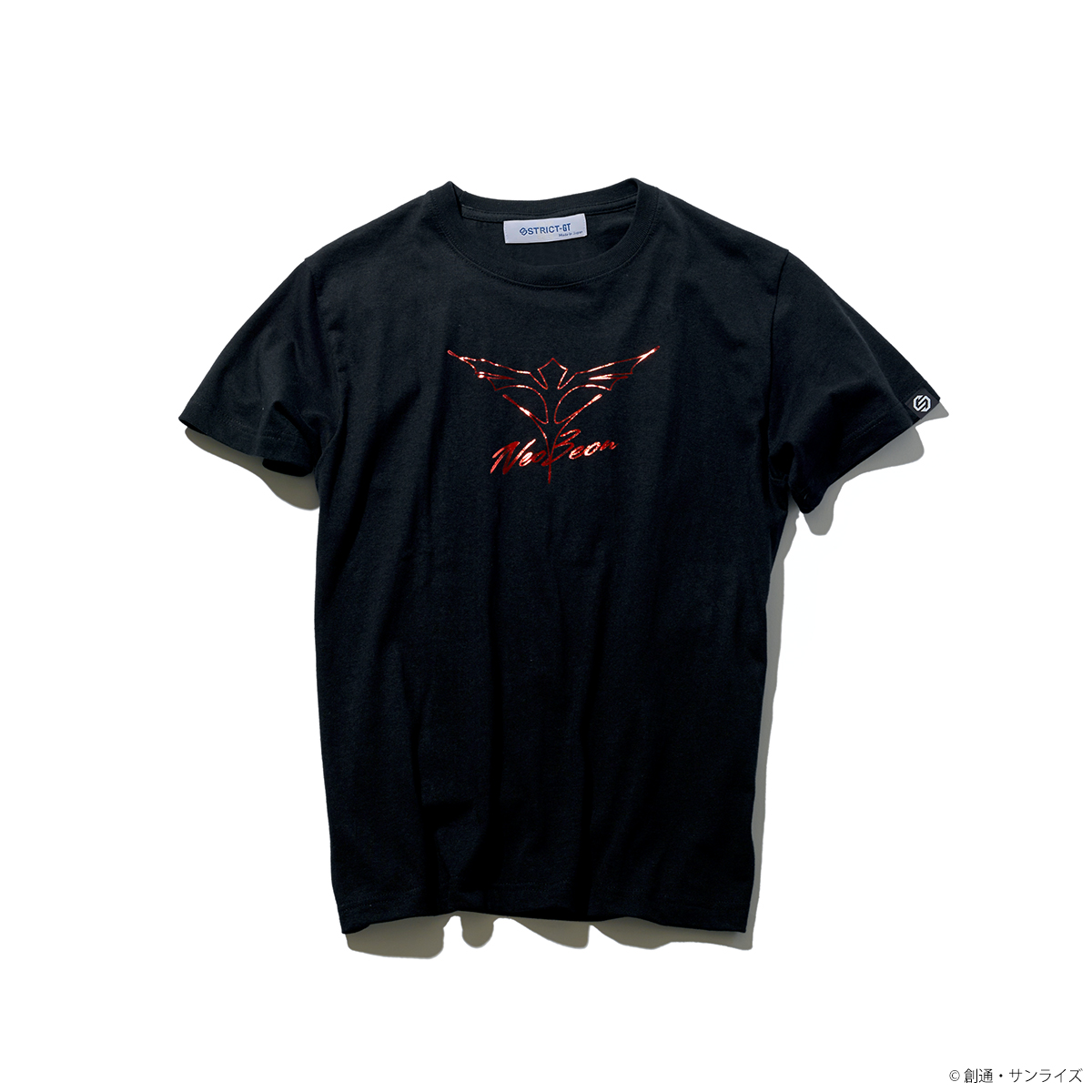 STRICT-G『機動戦士ガンダム 逆襲のシャア』箔プリントTシャツ  サザビー・シールド柄