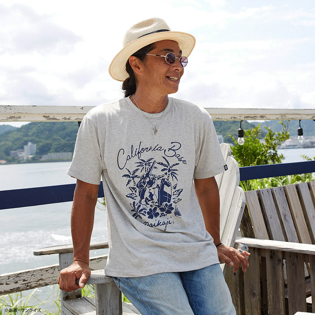 STRICT-G×PAIKAJI Tシャツ California Base柄 ガンダム