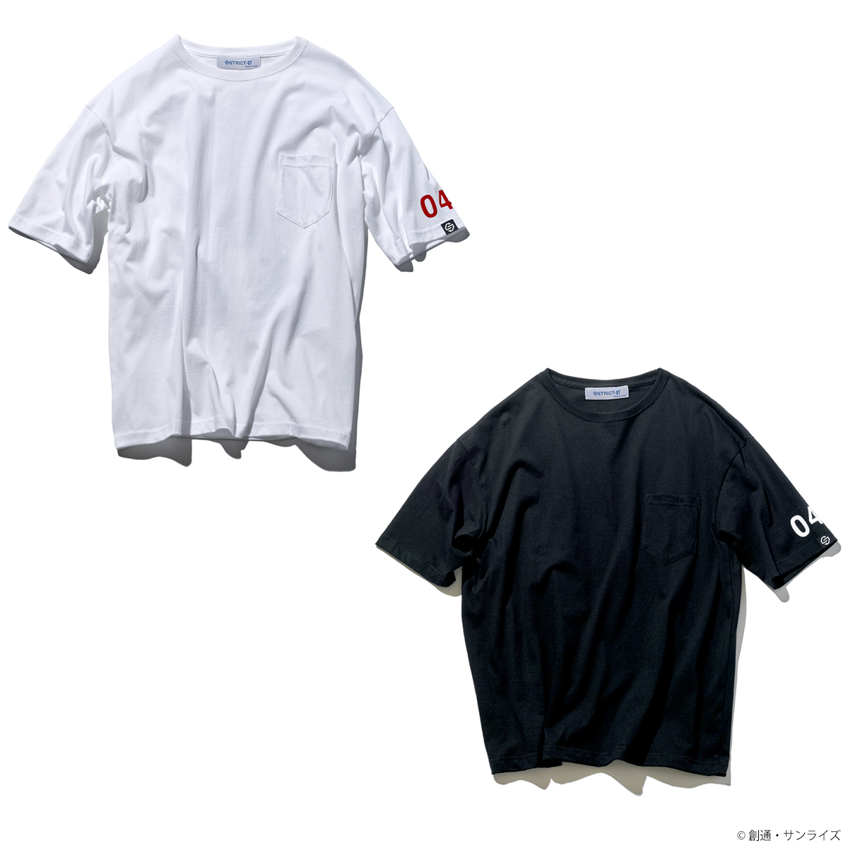 STRICT-G『機動戦士ガンダム 逆襲のシャア』ポケット付きビッグ Tシャツ サザビー