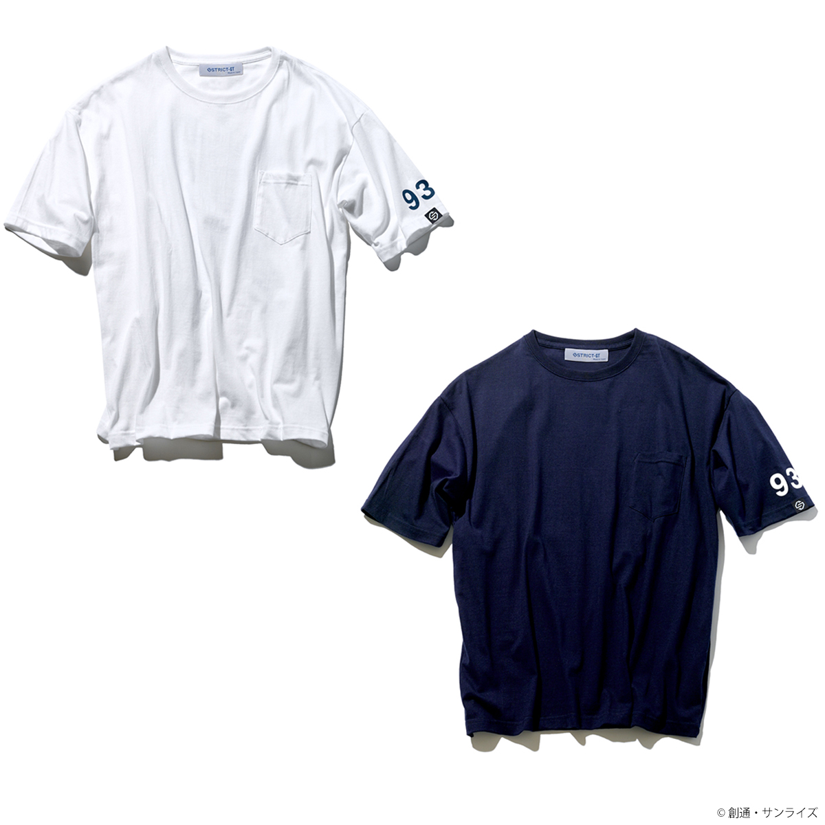 STRICT-G『機動戦士ガンダム 逆襲のシャア』ポケット付きビッグ Tシャツ νガンダム ｜ STRICT-G