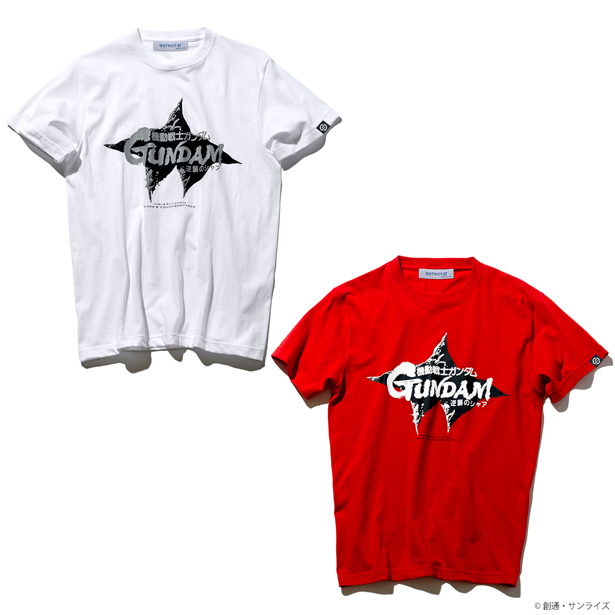 STRICT-G『機動戦士ガンダム 逆襲のシャア』Ｔシャツ アクシズ・タイトルロゴ柄