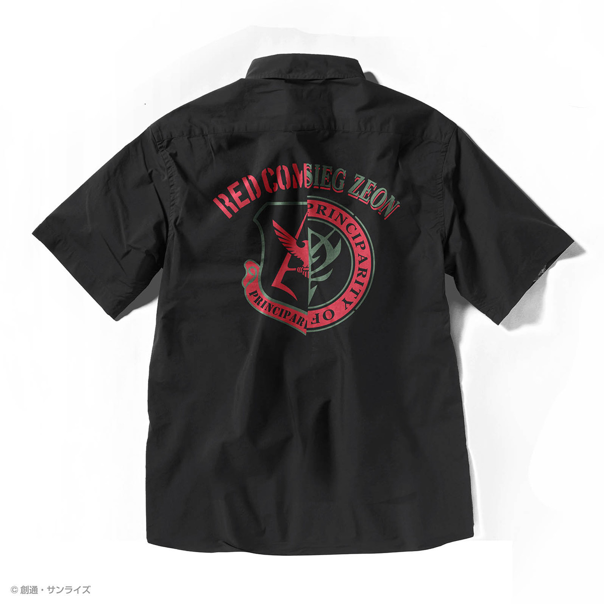 STRICT-G『機動戦士ガンダム』 クールマックス 半袖オープンカラーPt.シャツ RED COMET