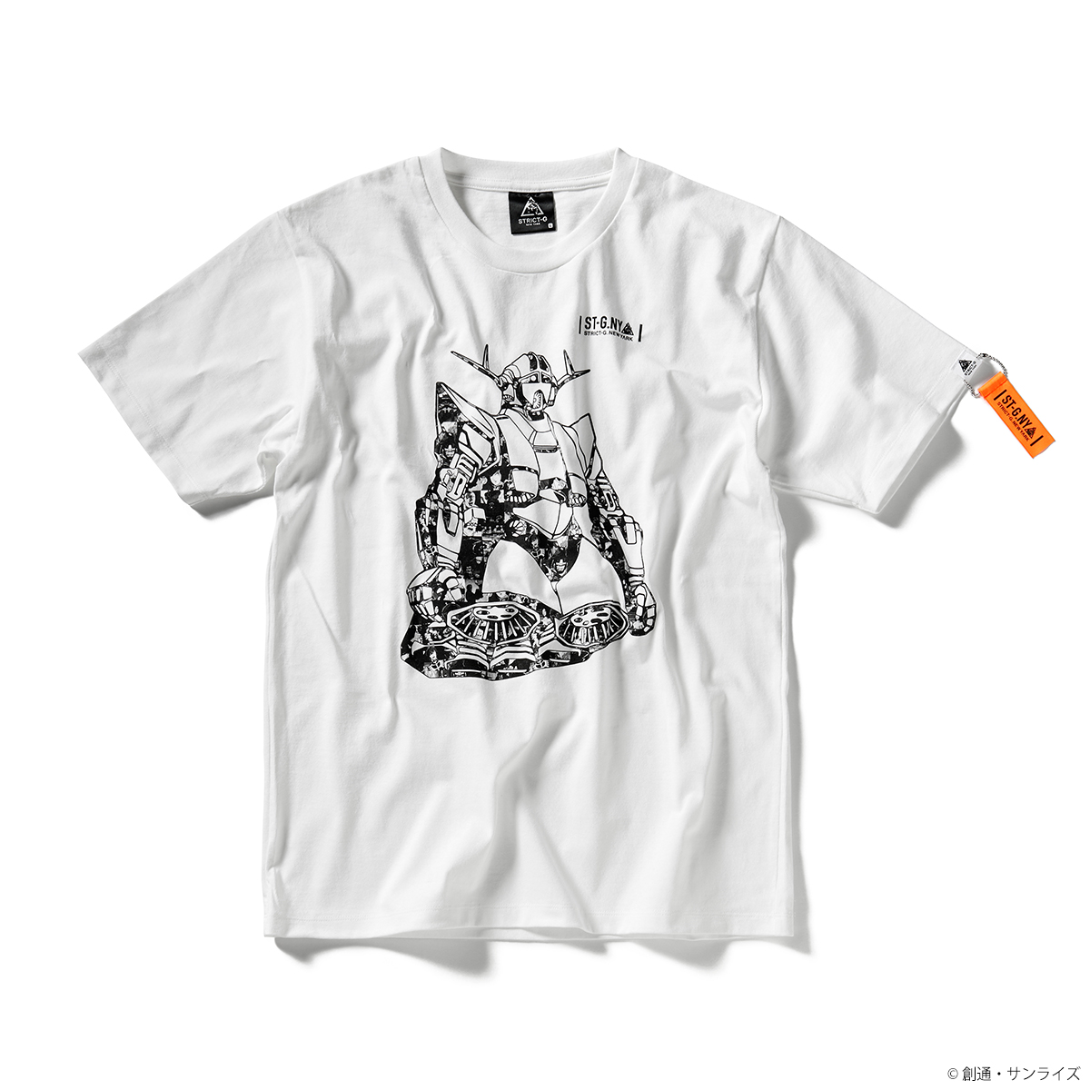 STRICT-G NEW YARK Tシャツ ジオングコラージュ柄