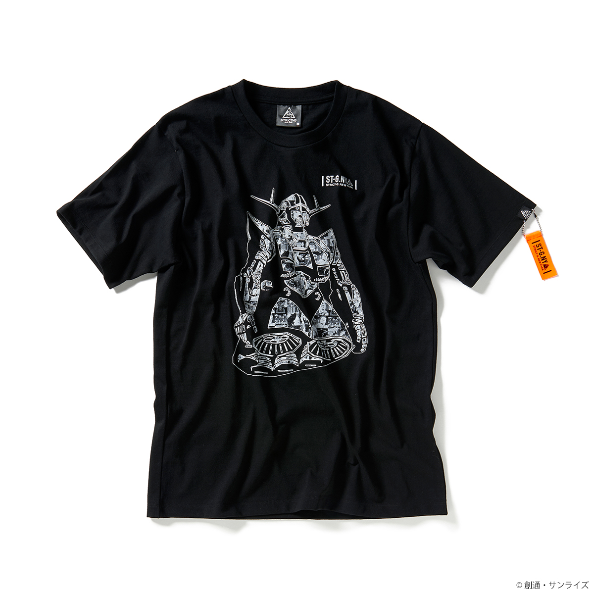 STRICT-G NEW YARK Tシャツ ジオングコラージュ柄