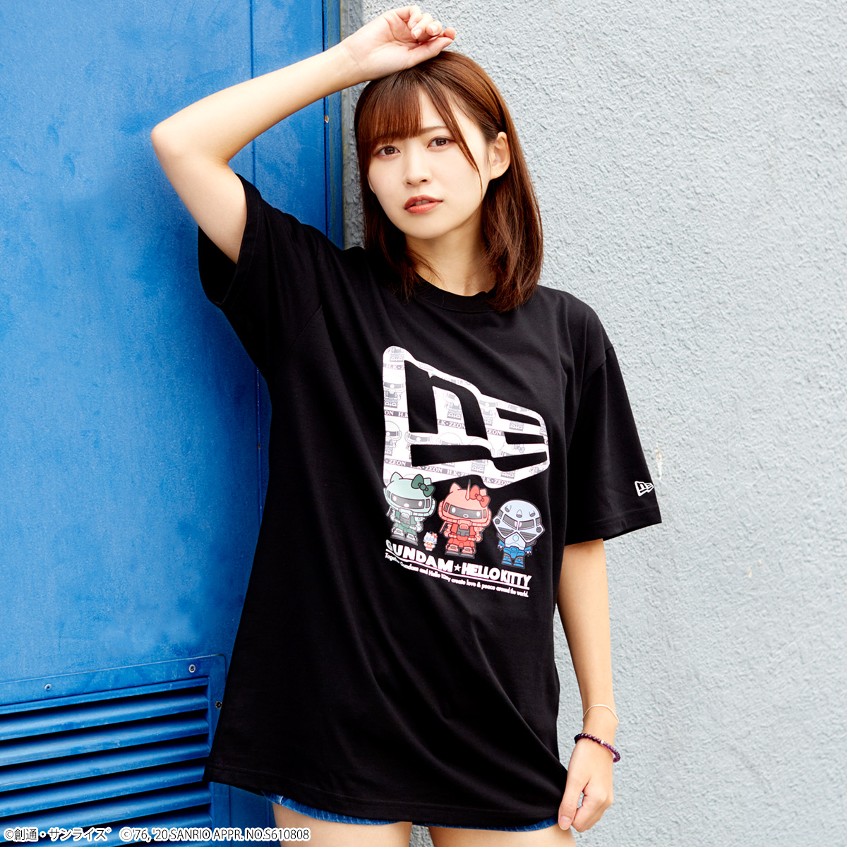 STRICT-G NEW ERA 『ガンダム★ハローキティ』Tシャツ ジオン軍