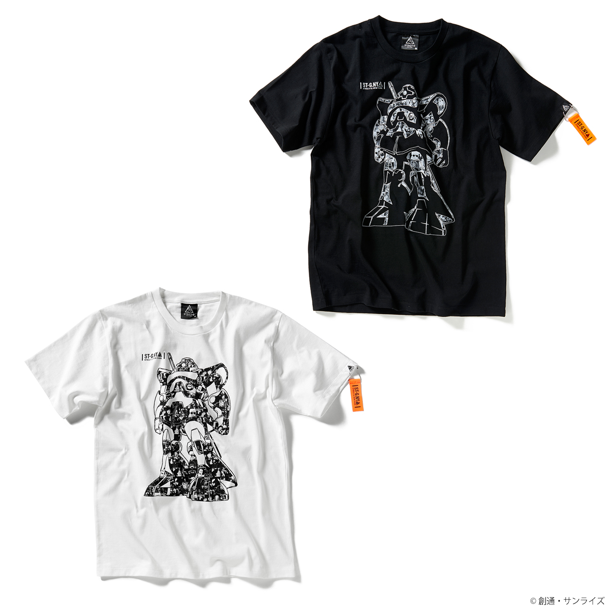 STRICT-G NEW YARK Tシャツ ズゴックコラージュ柄