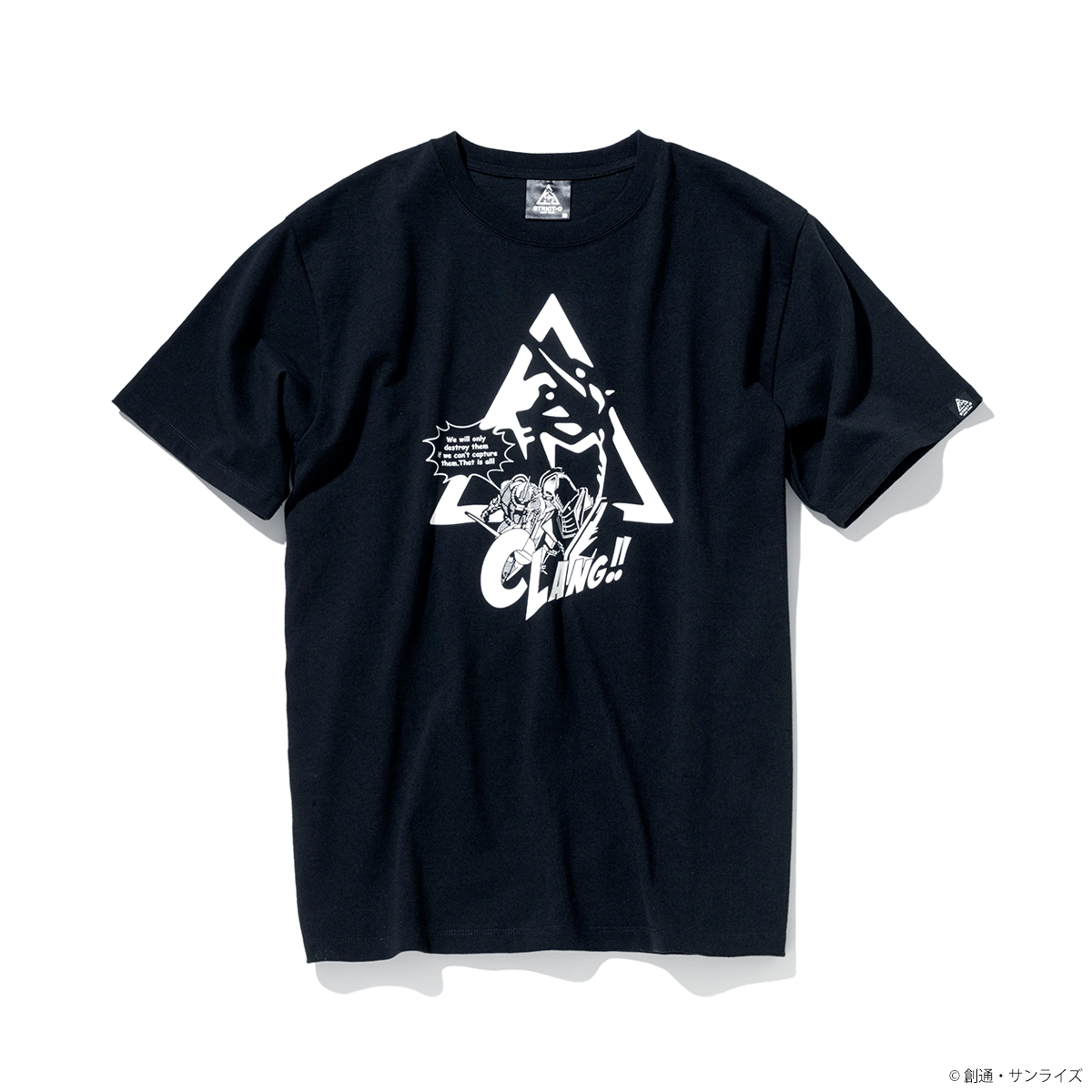 STRICT-G NEW YARK Tシャツ  トライアングルロゴコミック柄