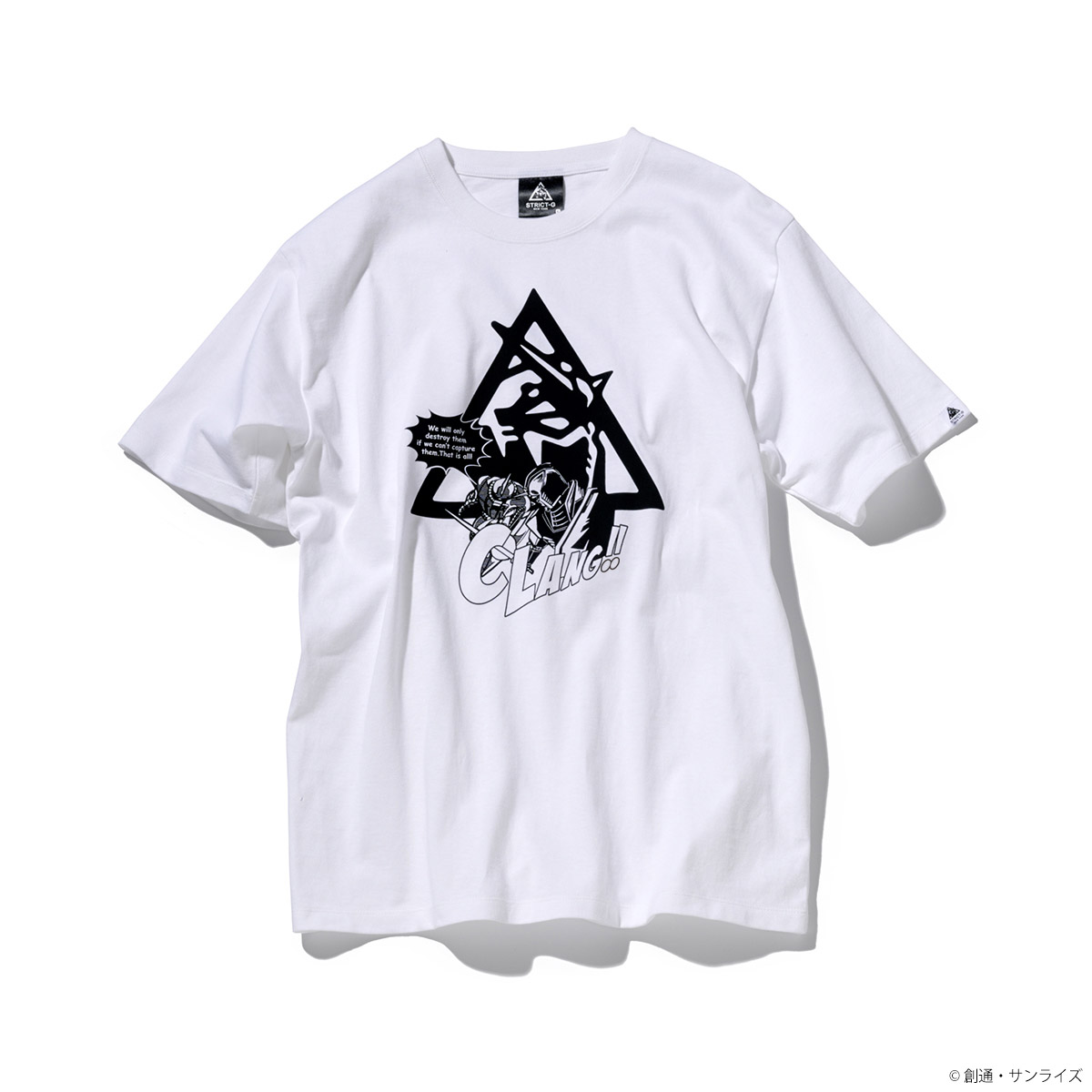 STRICT-G NEW YARK Tシャツ  トライアングルロゴコミック柄