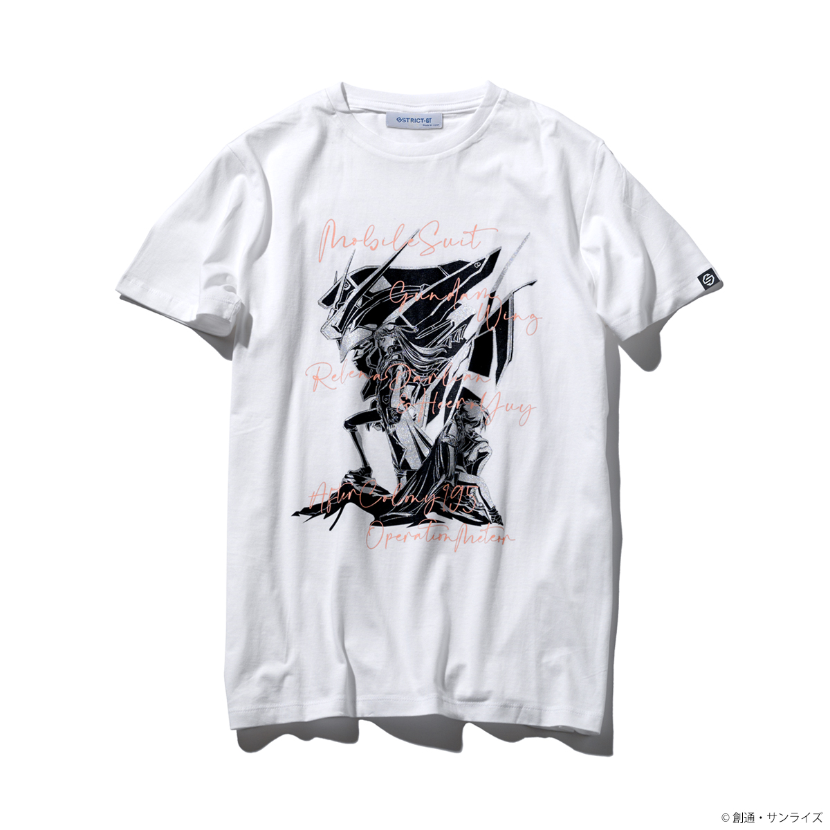 STRICT-G 『新機動戦記ガンダムW』 Tシャツ ヒイロ & リリーナ