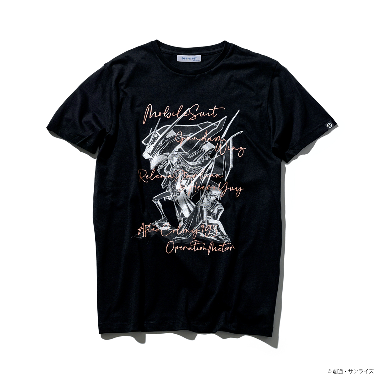 STRICT-G 『新機動戦記ガンダムW』 Tシャツ ヒイロ & リリーナ