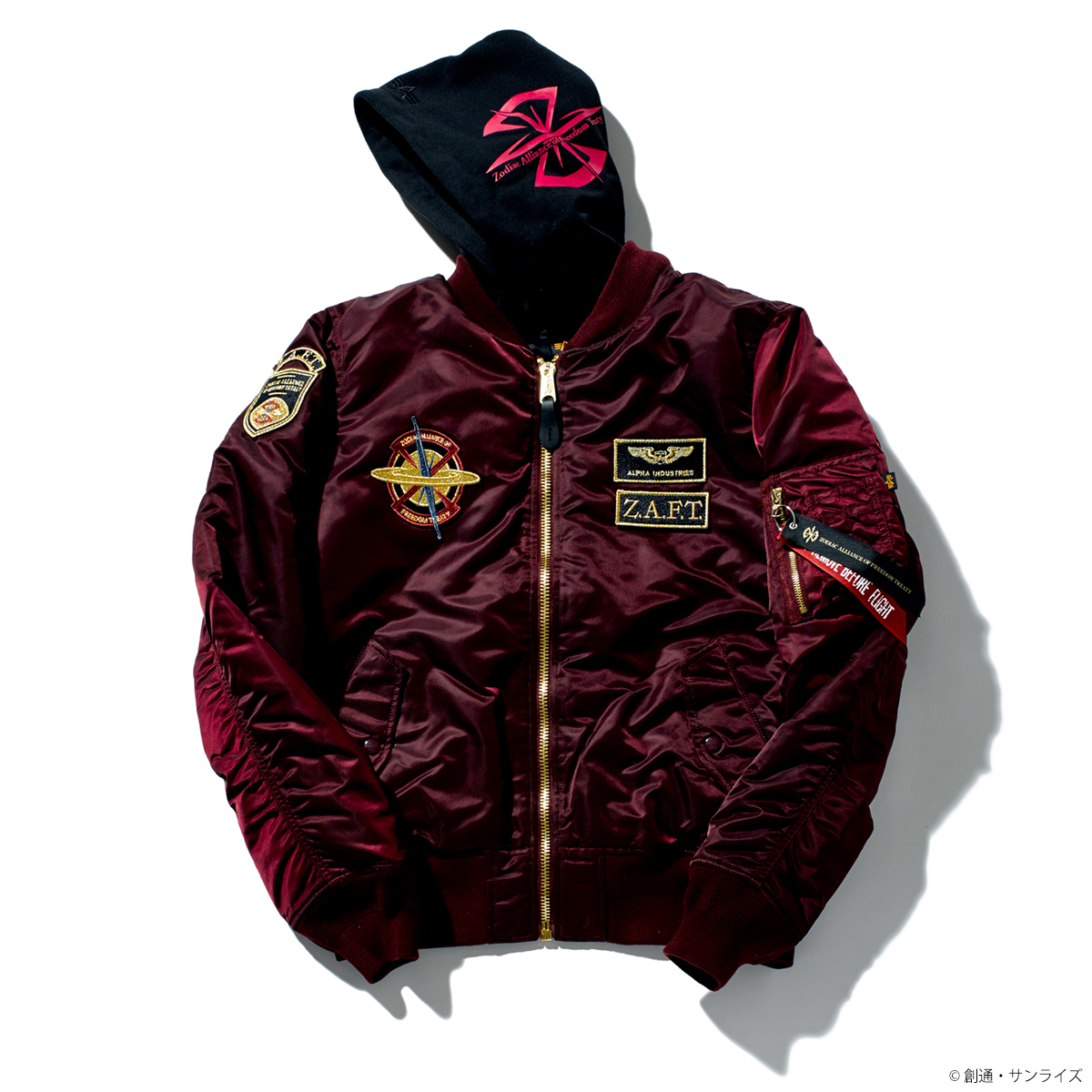 STRICT-G×ALPHA INDUSTRIES MA-1 NATUS『機動戦士ガンダムSEED ...