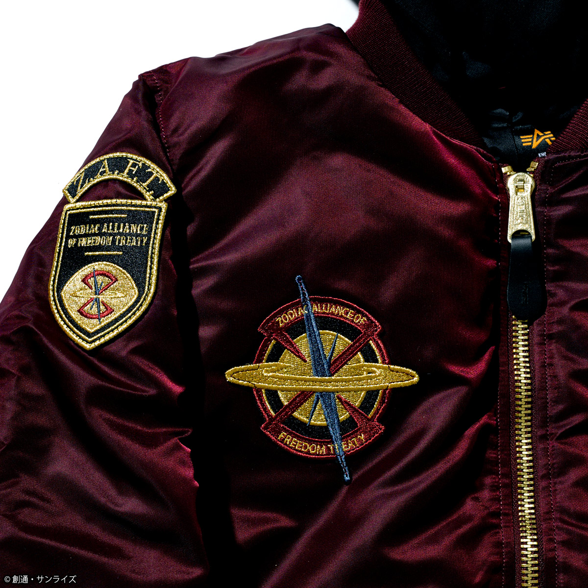 STRICT-G×ALPHA INDUSTRIES MA-1 NATUS『機動戦士ガンダムSEED ...