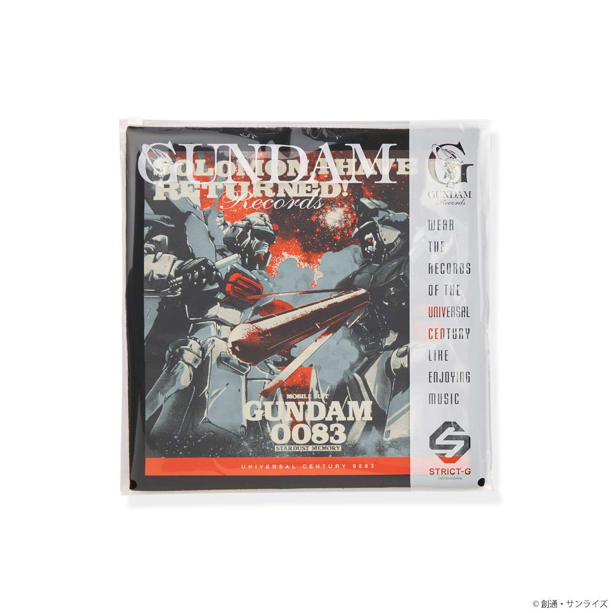 “ガンダムの記憶（レコード）を着る”Tシャツシリーズ第五弾！GUNDAM RECORDSより『∀ガンダム』他、全3タイトル発売