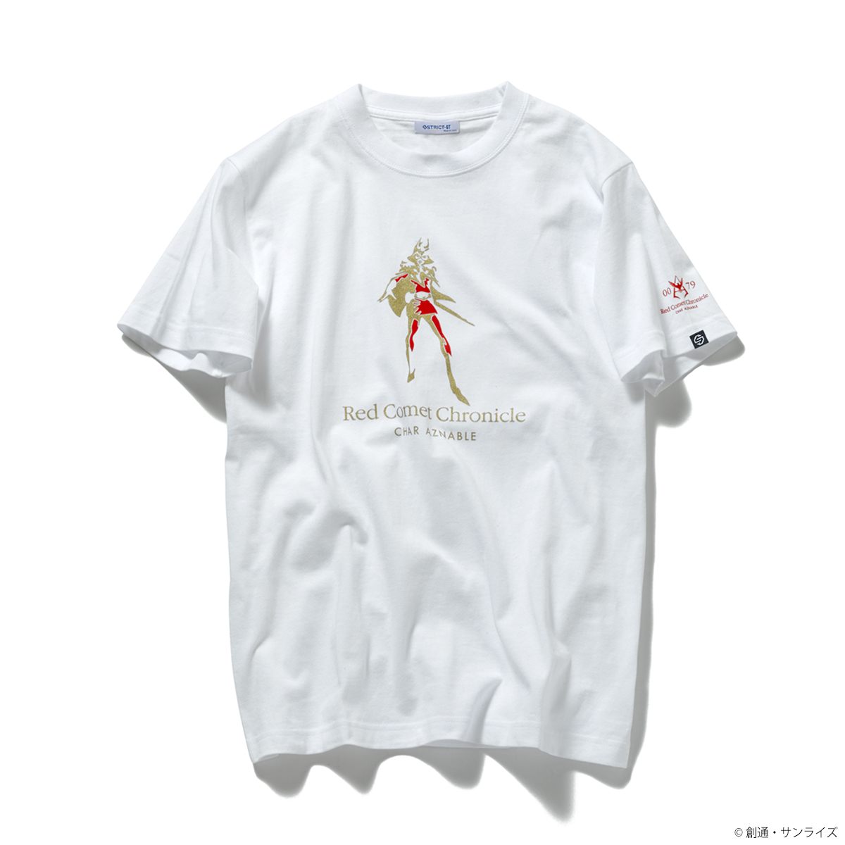 STRICT-G『機動戦士ガンダム』Red Comet Chronicle Tシャツ シャア・アズナブル