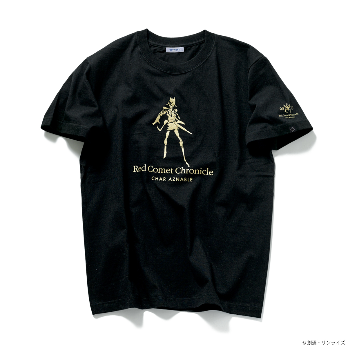 STRICT-G『機動戦士ガンダム』Red Comet Chronicle Tシャツ シャア・アズナブル