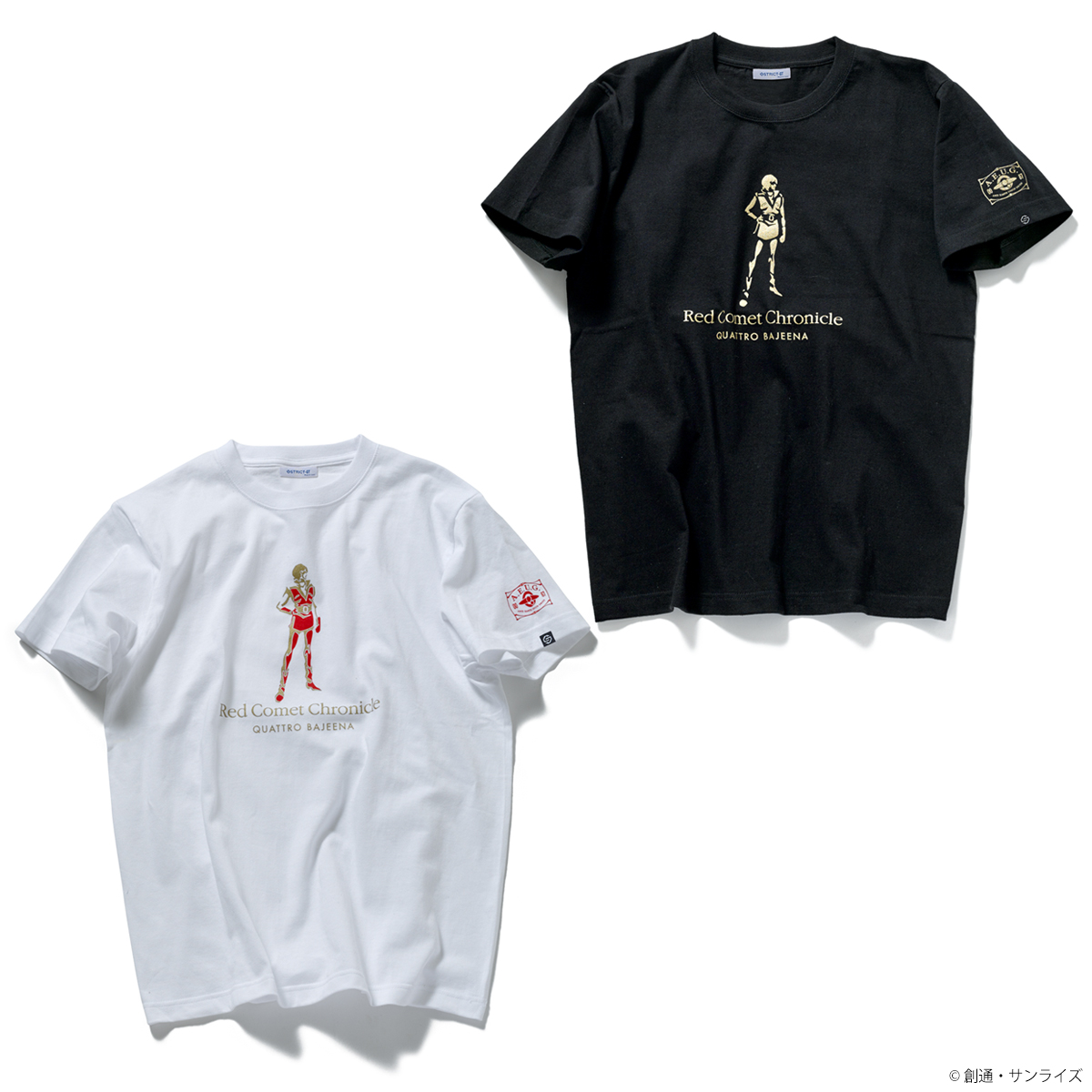 STRICT-G『機動戦士Zガンダム』Red Comet Chronicle Tシャツ クワトロ・バジーナ
