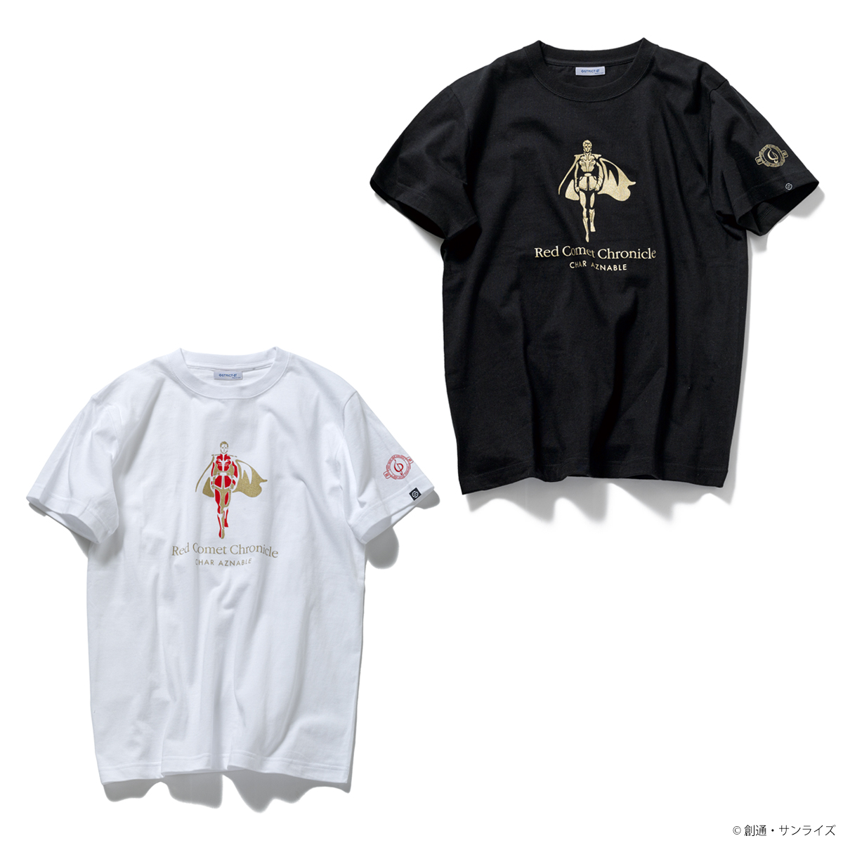 STRICT-G『機動戦士ガンダム 逆襲のシャア』Red Comet Chronicle Tシャツ シャア・アズナブル