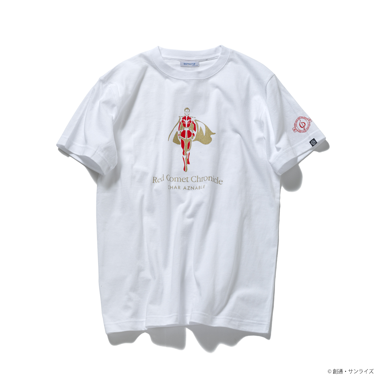 STRICT-G『機動戦士ガンダム 逆襲のシャア』Red Comet Chronicle Tシャツ シャア・アズナブル