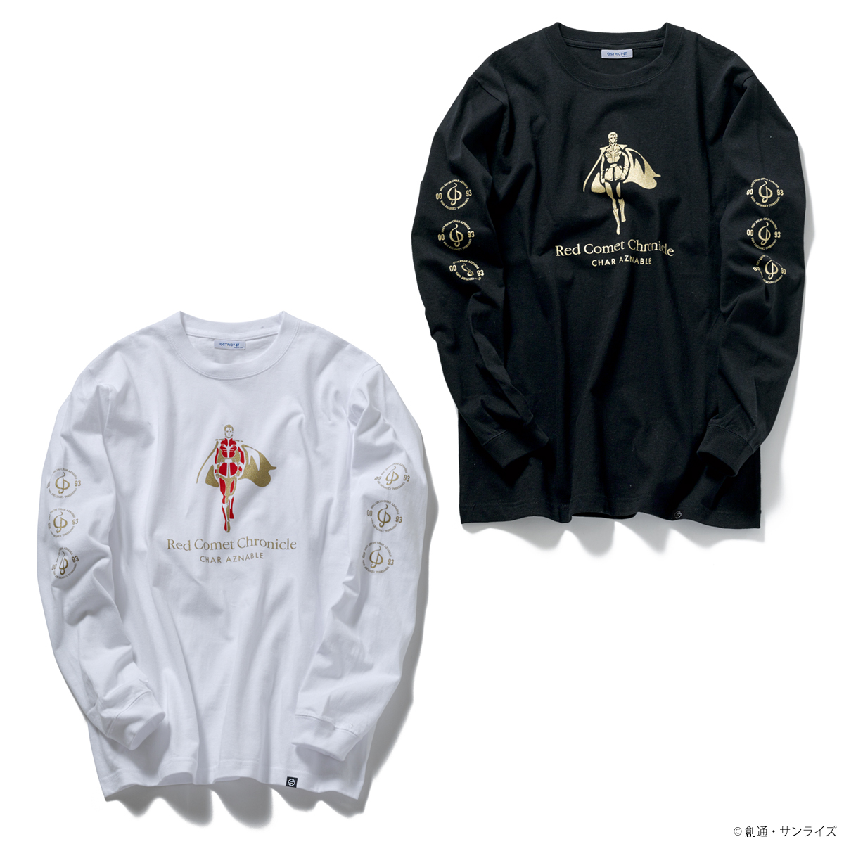 STRICT-G『機動戦士ガンダム 逆襲のシャア』Red Comet Chronicle 長袖Ｔシャツ シャア・アズナブル