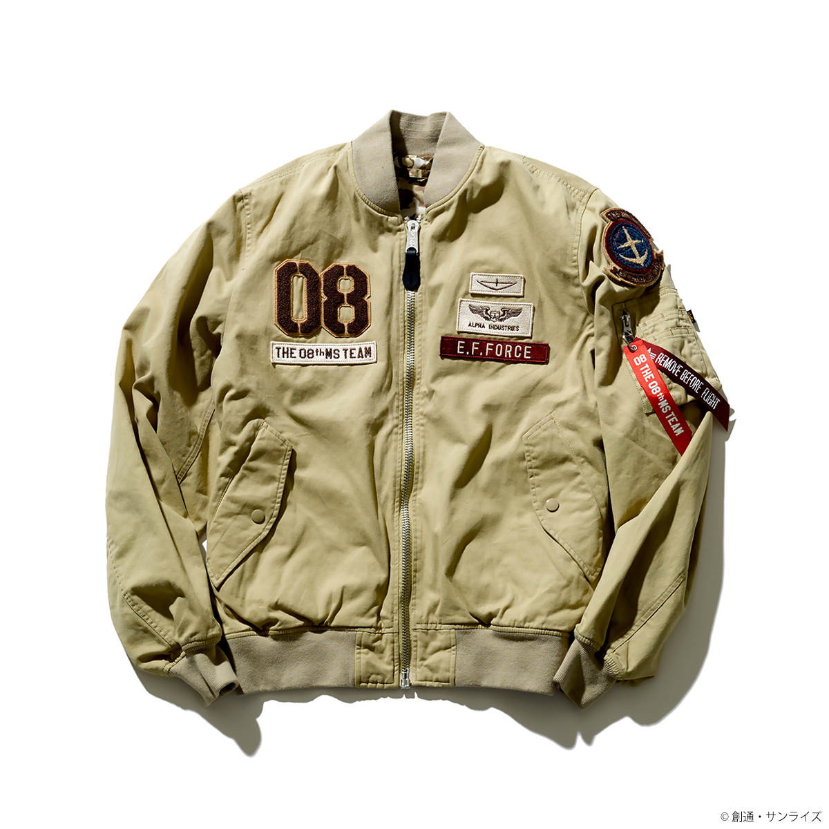 STRICT-G ALPHA INDUSTRIES LIGHT MA-1 COTTON『機動戦士ガンダム 第 ...