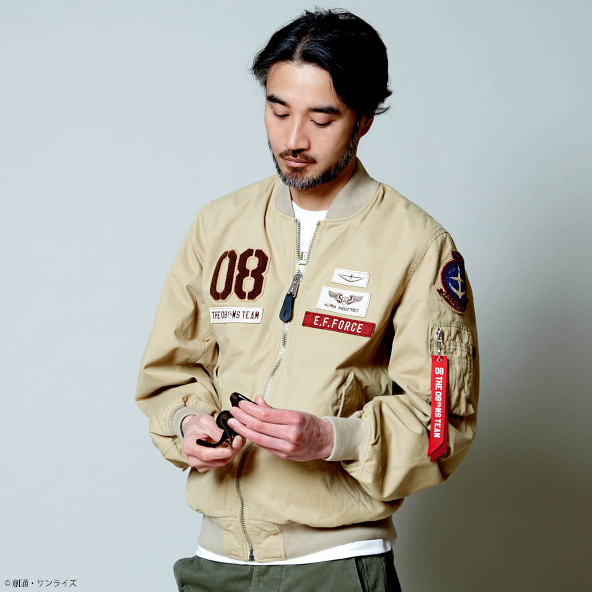 ALPHA INDUSTRIES MA 機動戦士ガンダム 第小隊モデル