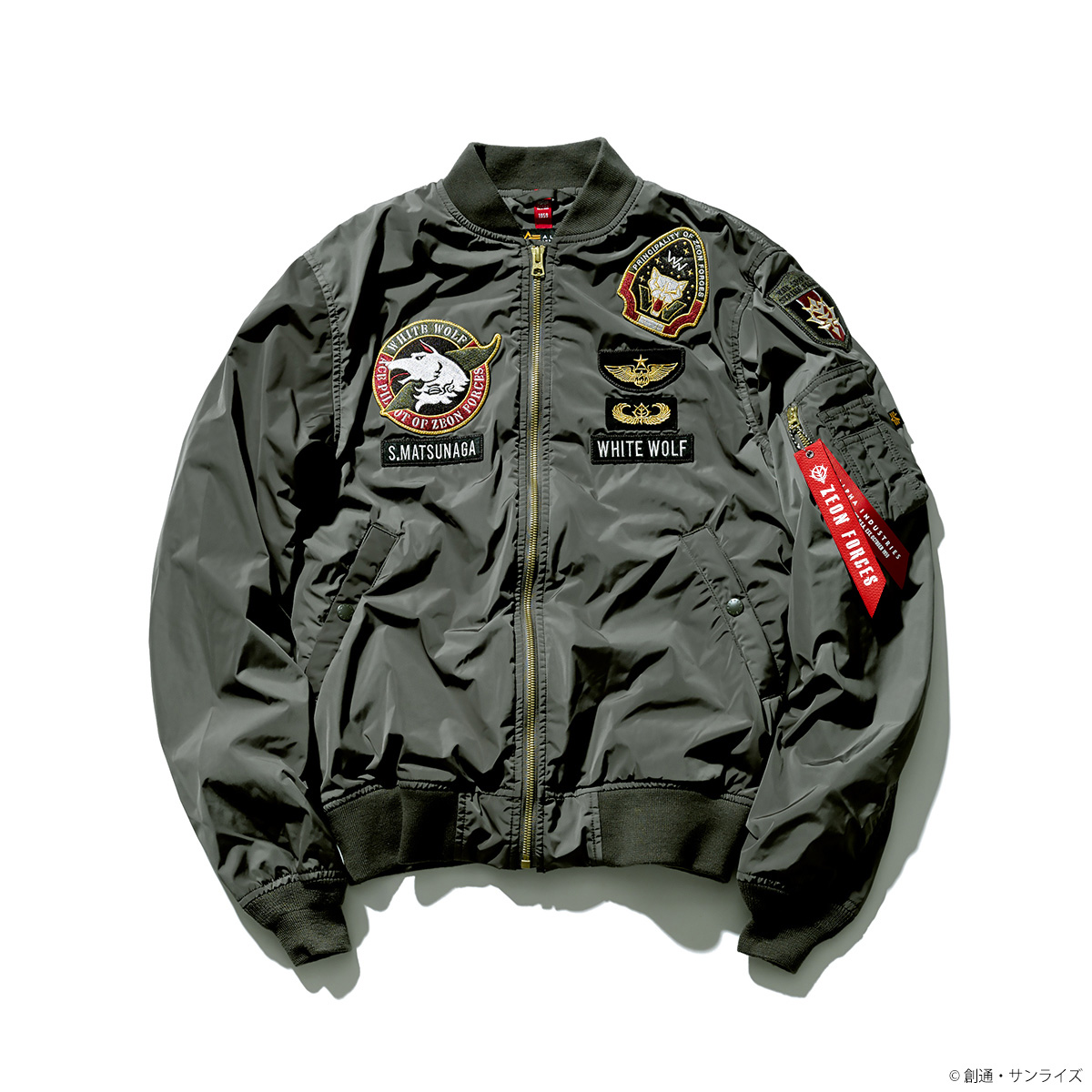 STRICT-G ALPHA INDUSTRIES LIGHT MA-1 『機動戦士ガンダム』 シン ...