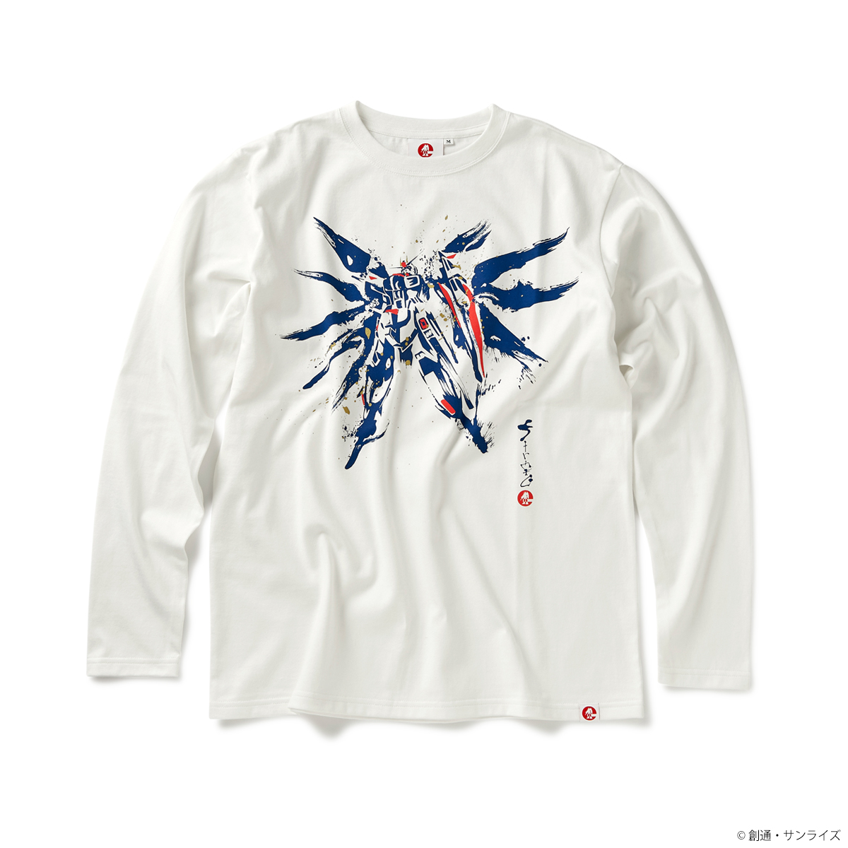 STRICT-G JAPAN 『機動戦士ガンダムSEED』 長袖 Tシャツ 筆絵風