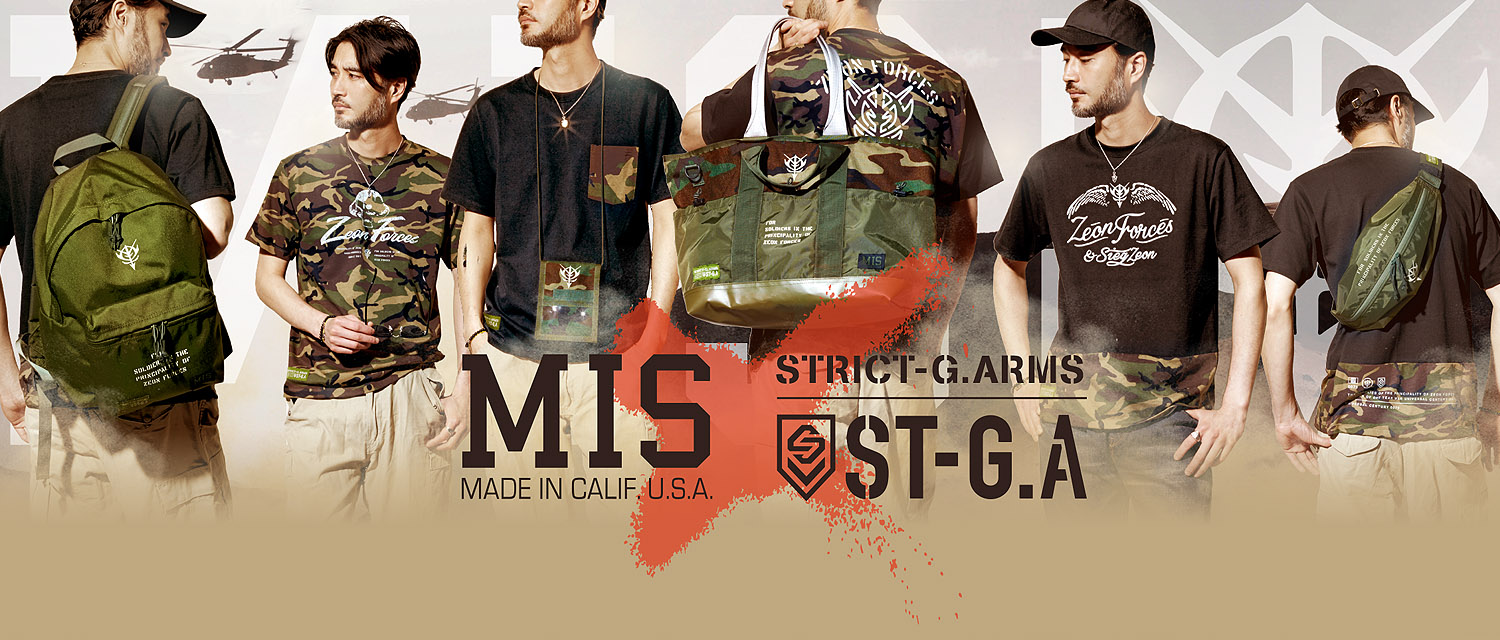 STRICT-G ARMS　マルチポケット　ジオン　トートバッグ STRICT-G.ARMS M.I.S.『機動戦士ガンダム』MULTI POCKET TOTE